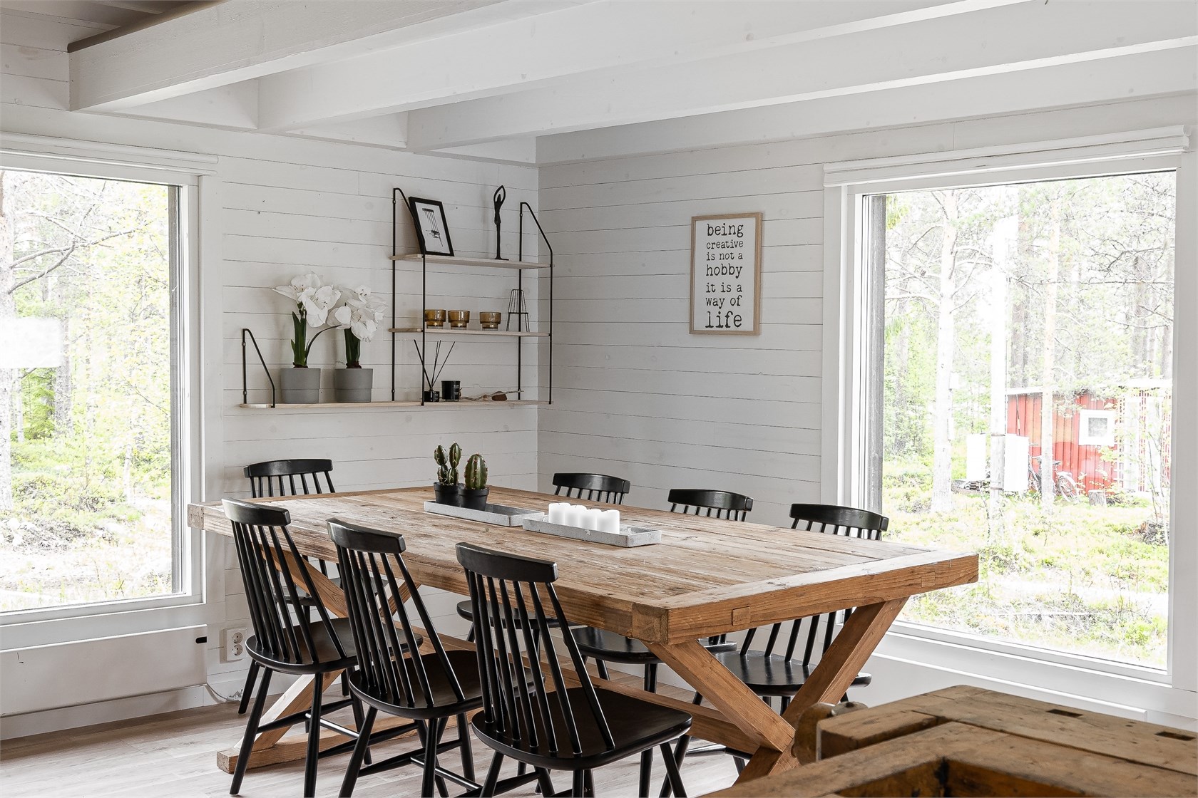 salle à manger décoration scandinave