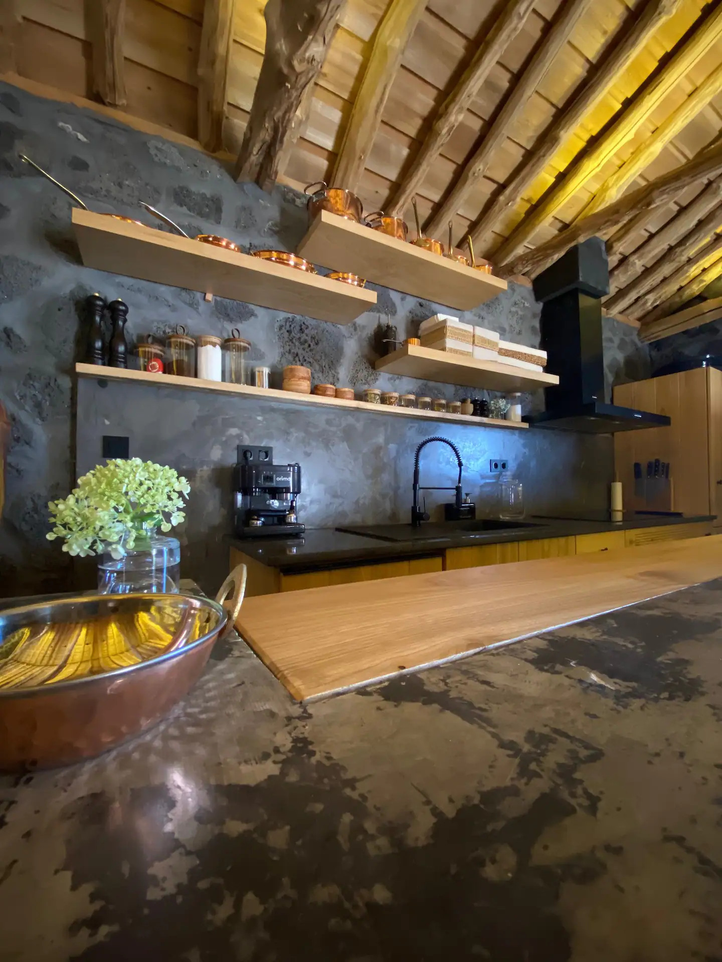 cuisine décoration rustique chic