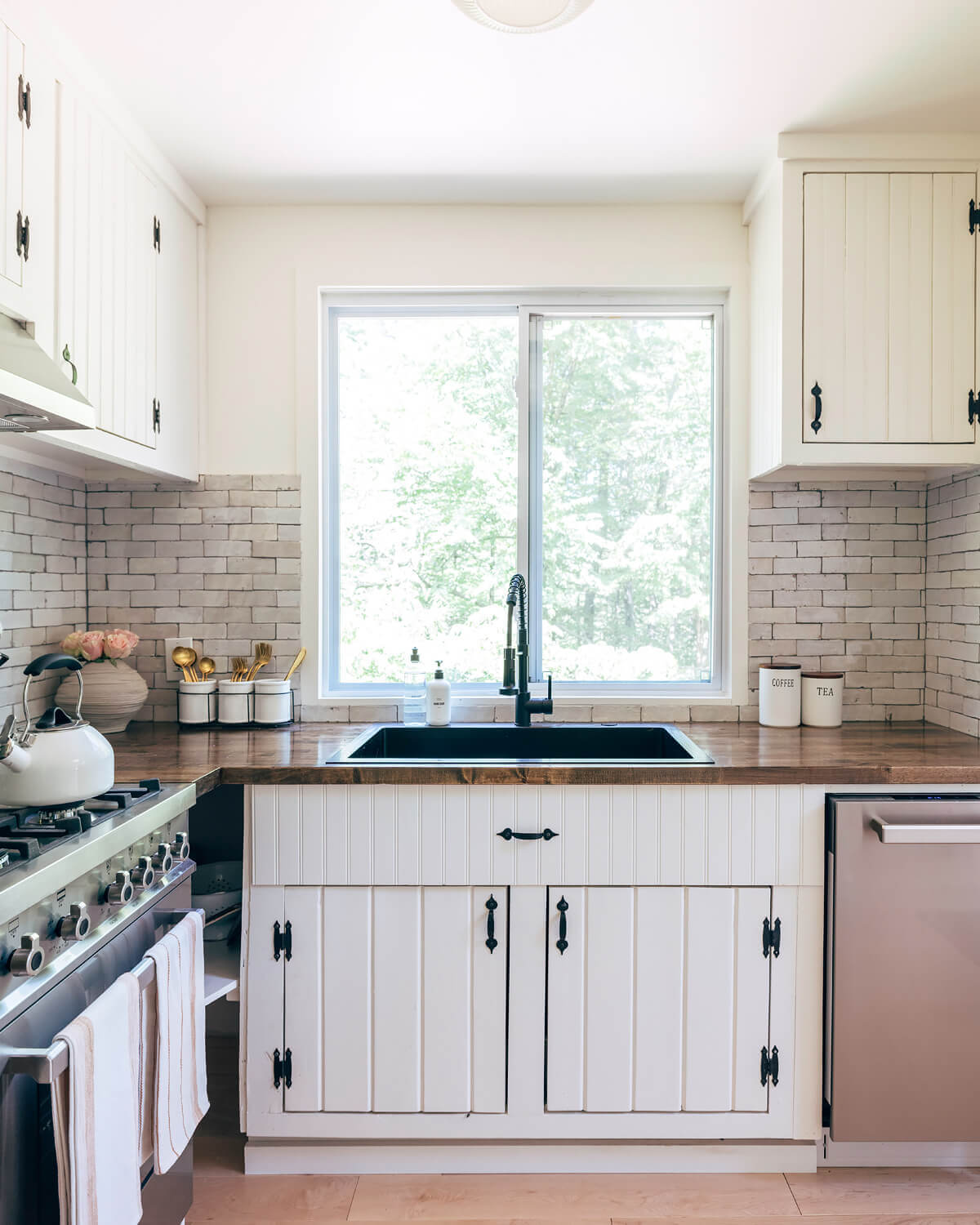 cuisine rustique blanche cuisine rustique blanche