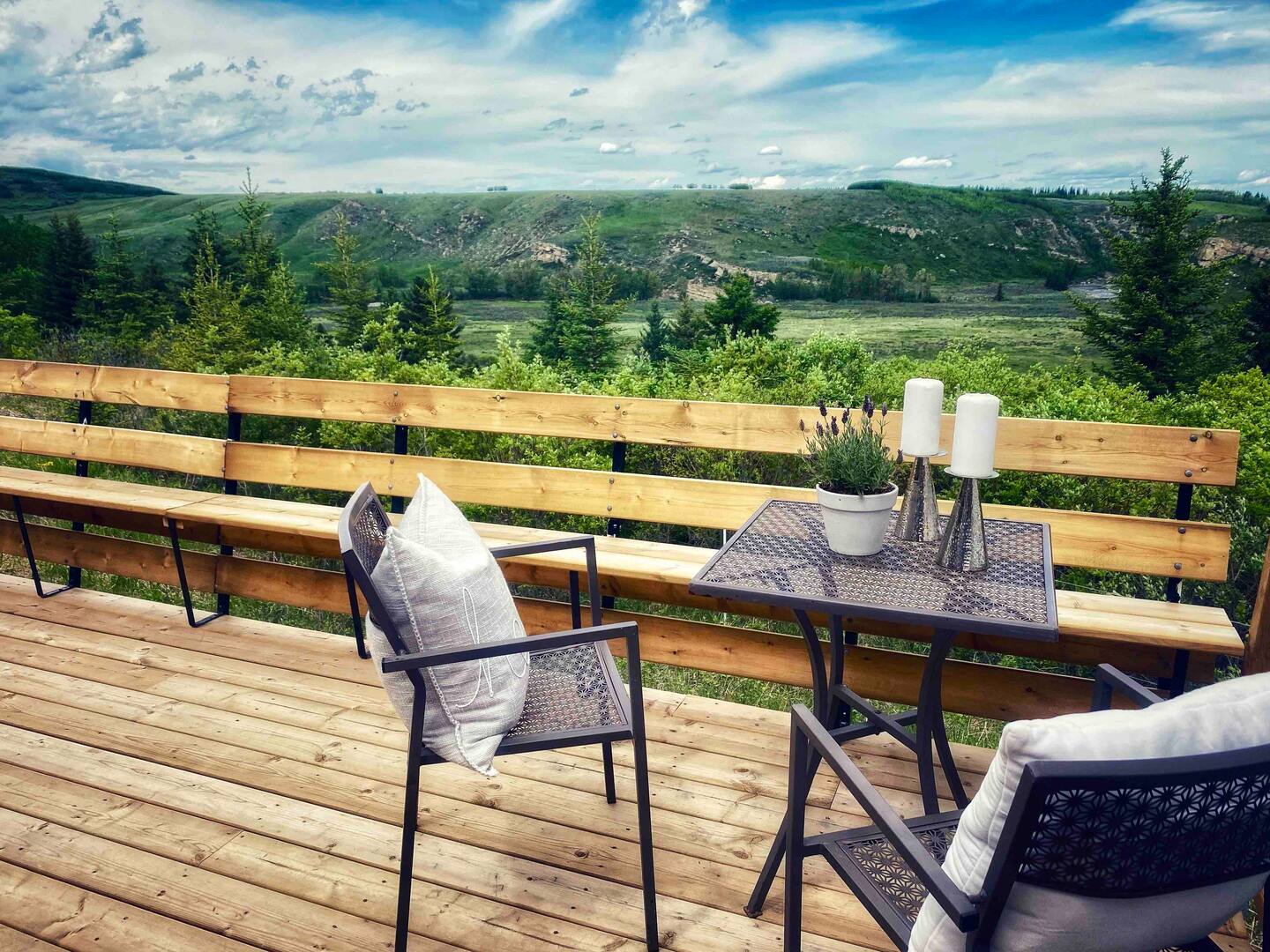 terrasse petite maison en bois