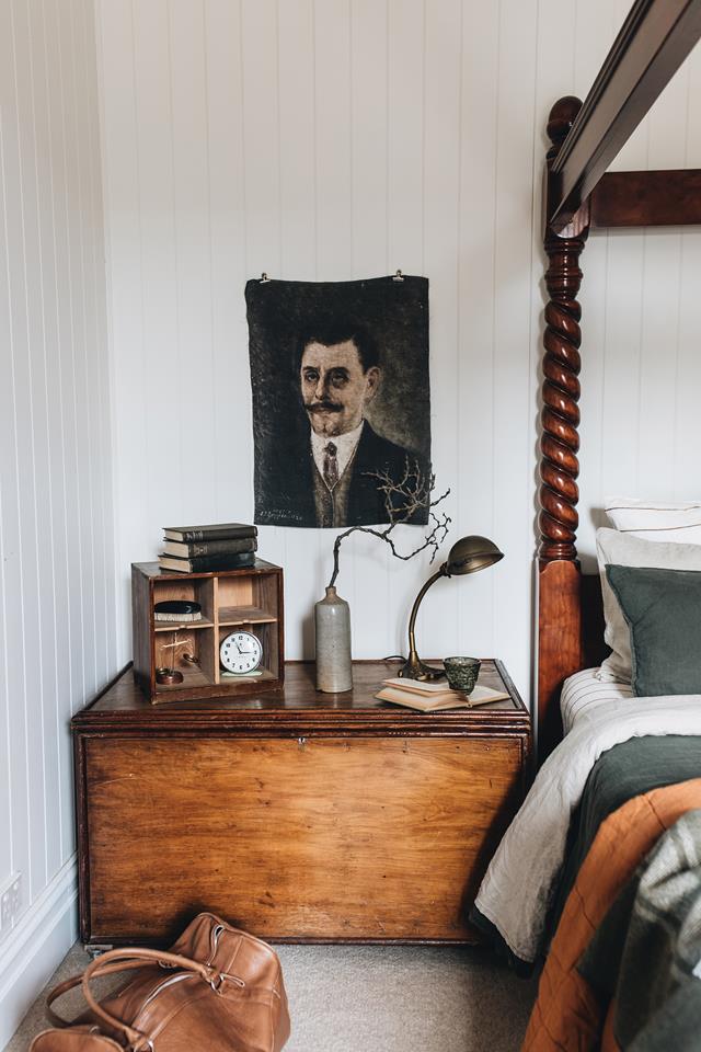 chambre rustique décoration vintage