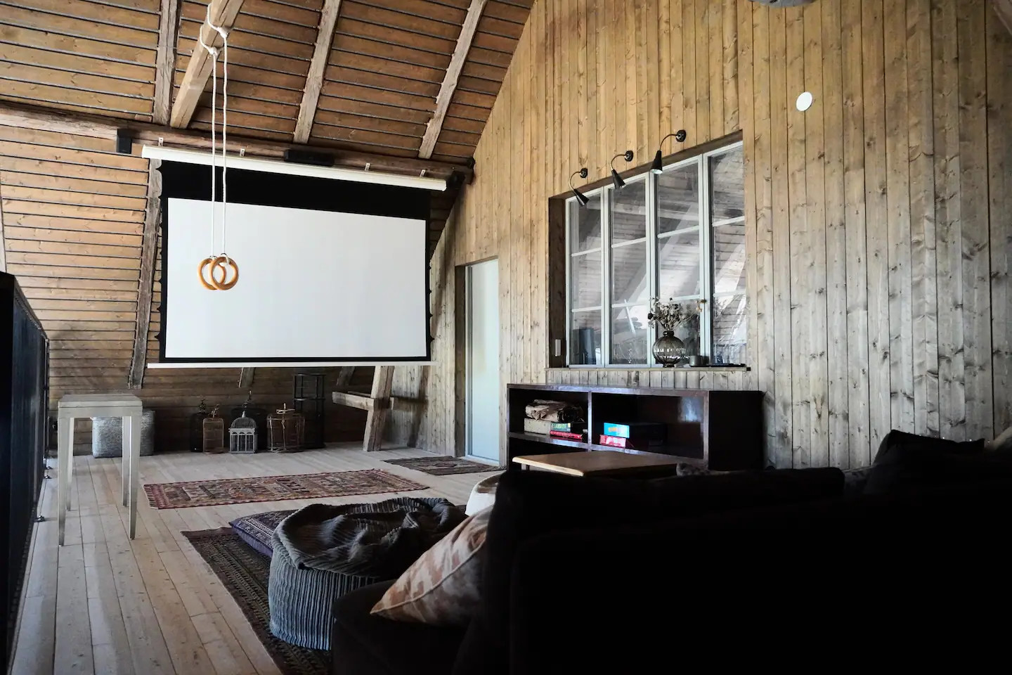 home cinema sur mezzanine