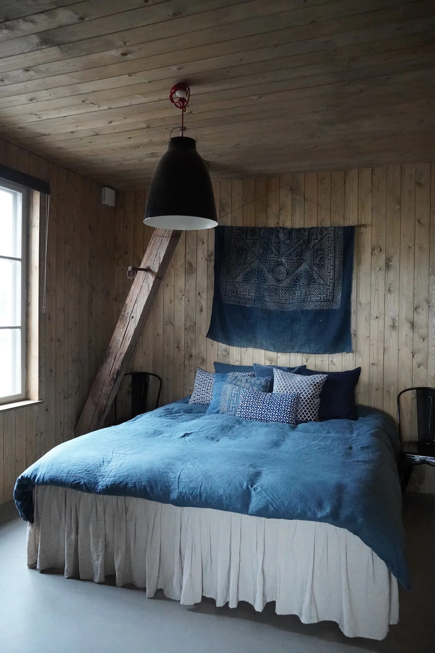 chambre maison en bois