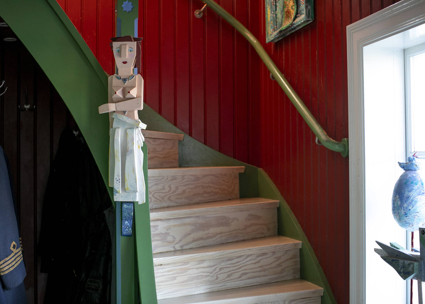 escalier en bois 