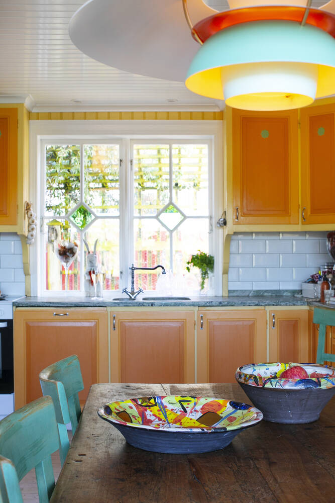 cuisine décoration colorée