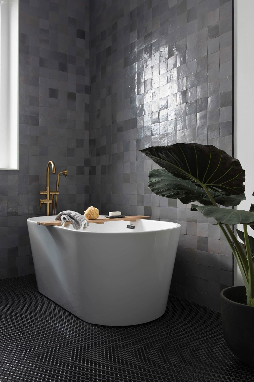 salle de bain design zelliges grises salle de bain design zelliges grises