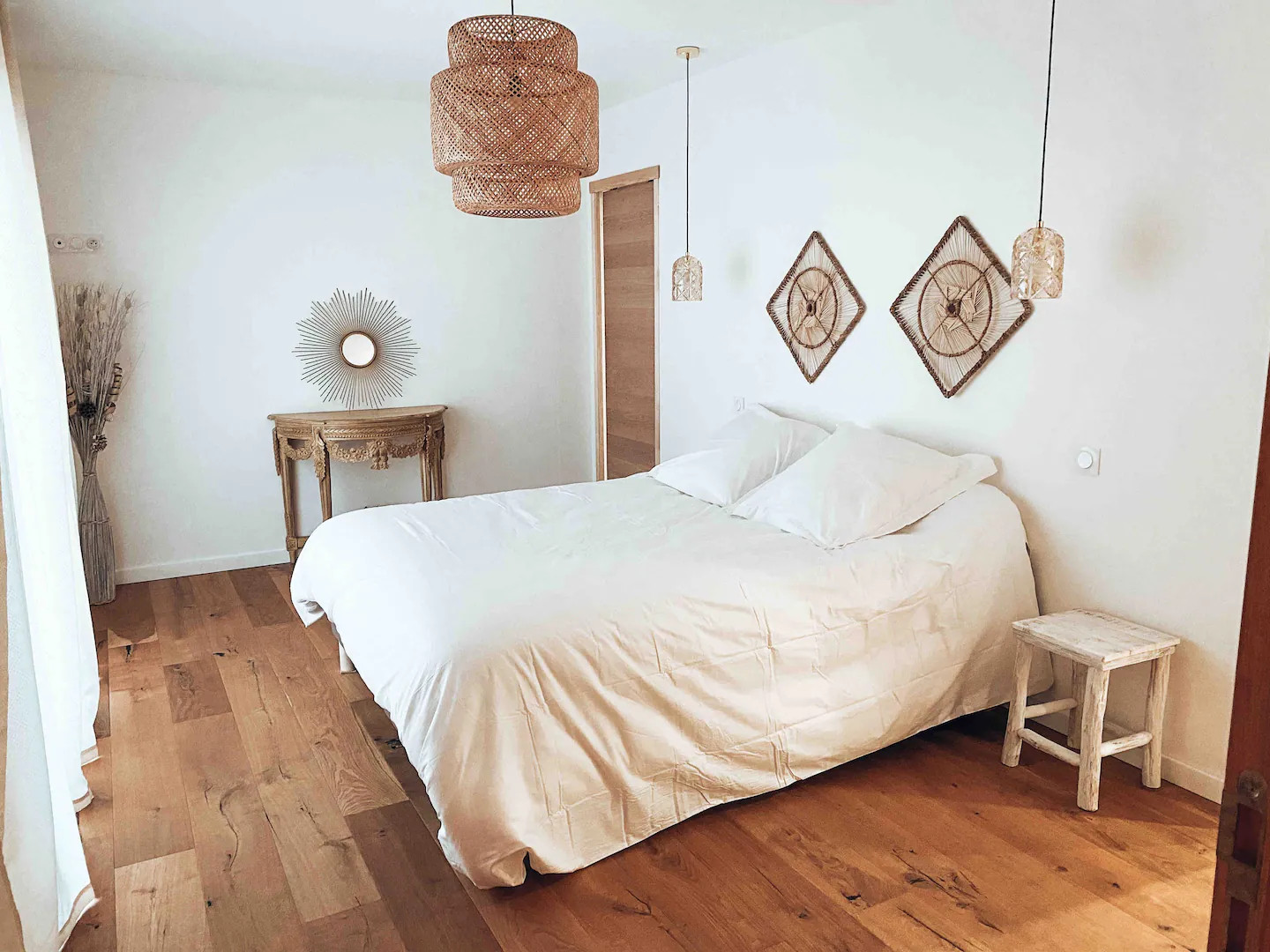 chambre décoration naturelle minimaliste