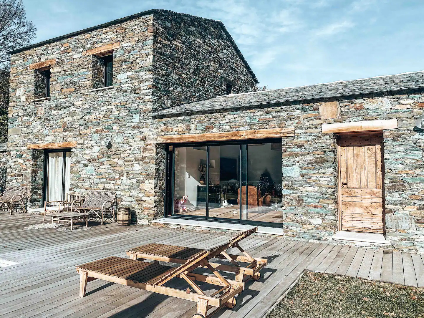 maison en pierres A Voglia Corse