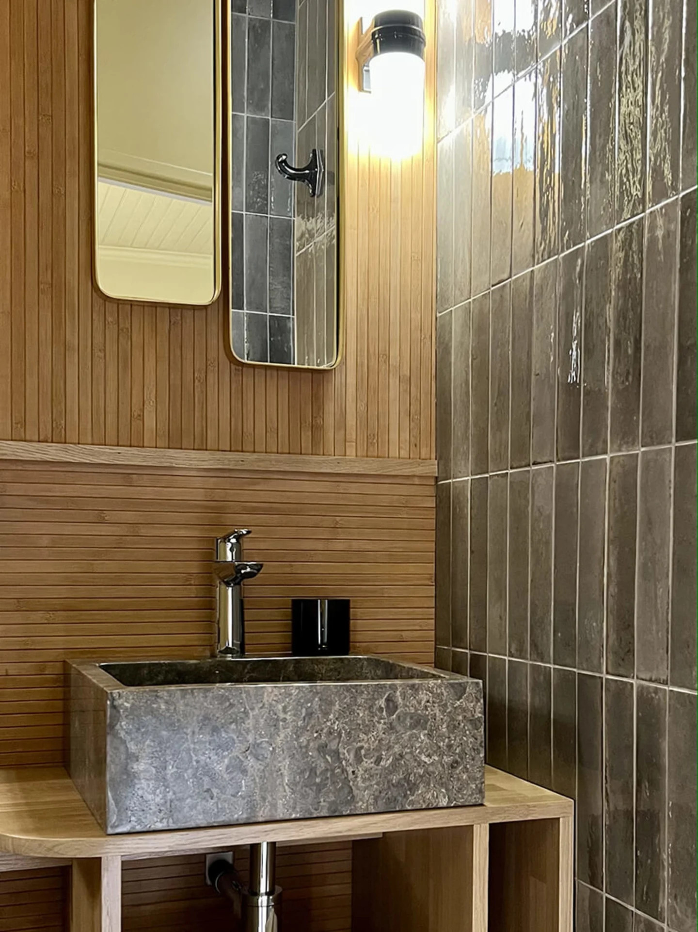 salle de bain décoration vintage