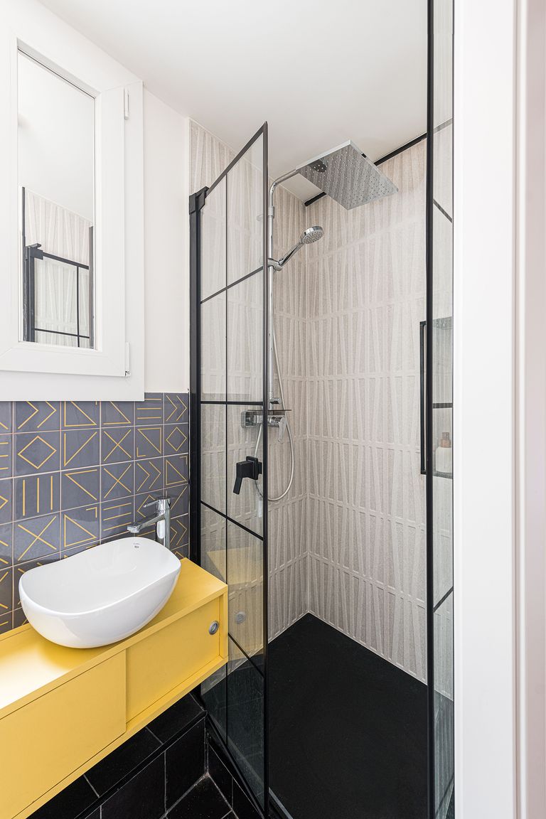 salle de bain décoration industrielle
