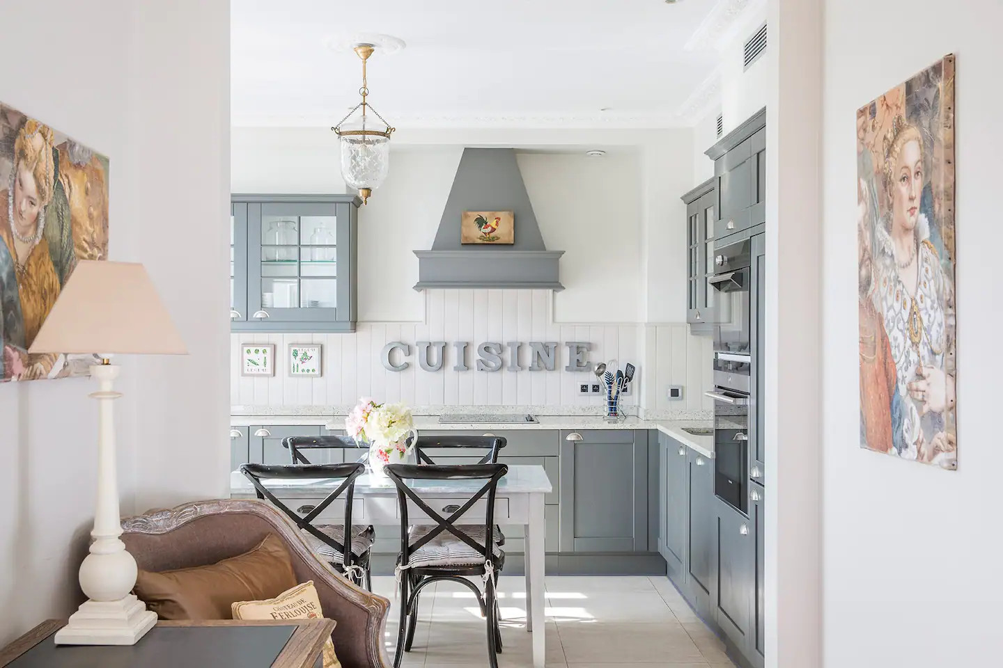 cuisine rustique grise cuisine rustique grise
