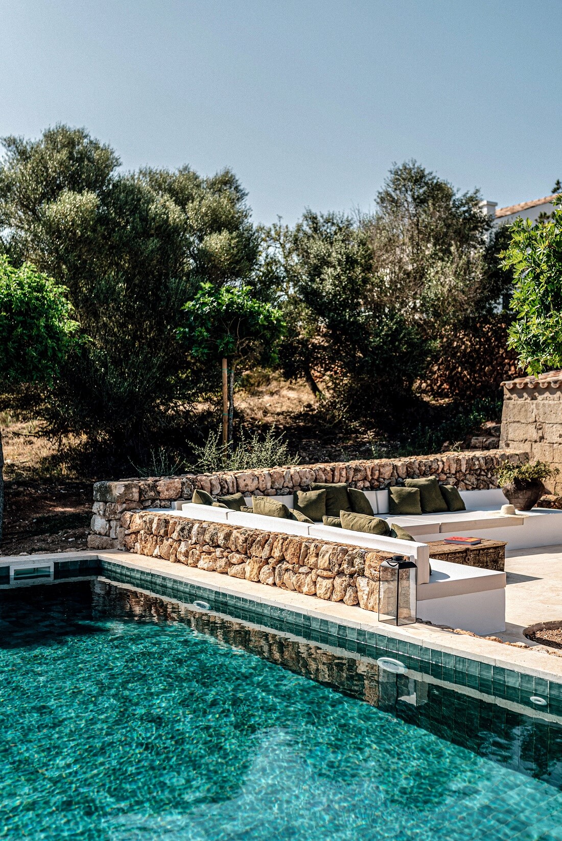 terrasse en pierre avec piscine Finca Bellavista terrasse en pierre avec piscine Finca Bellavista
