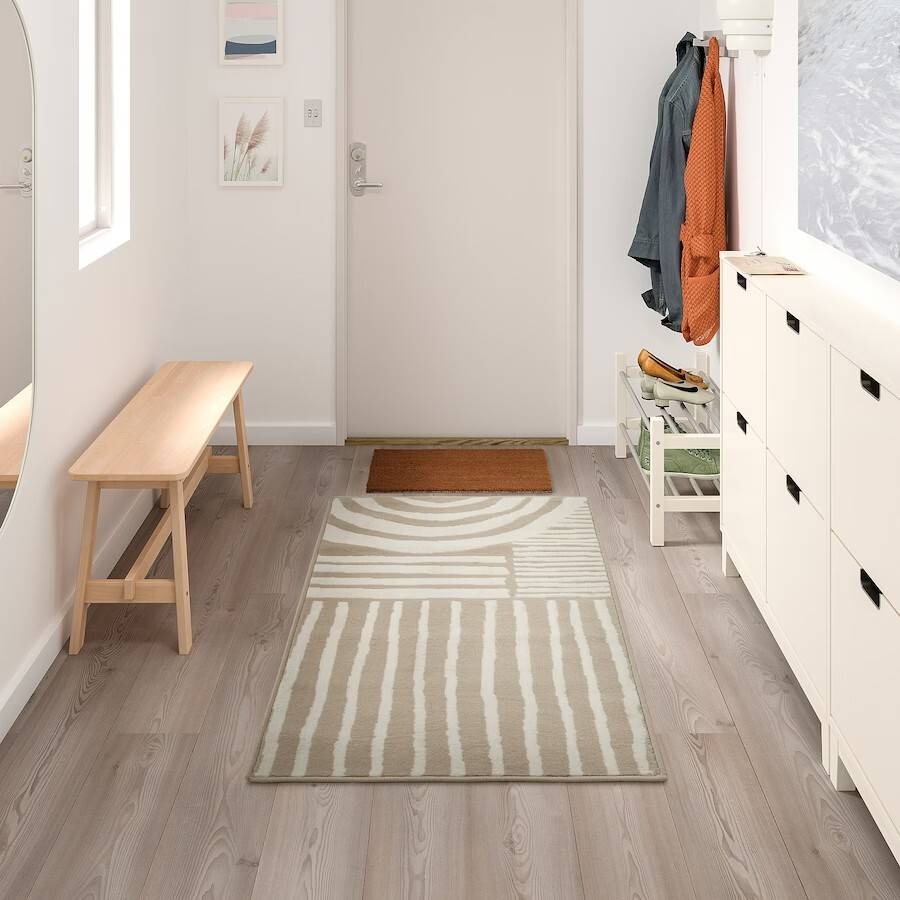 petit tapis d petit tapis d'entrée beige