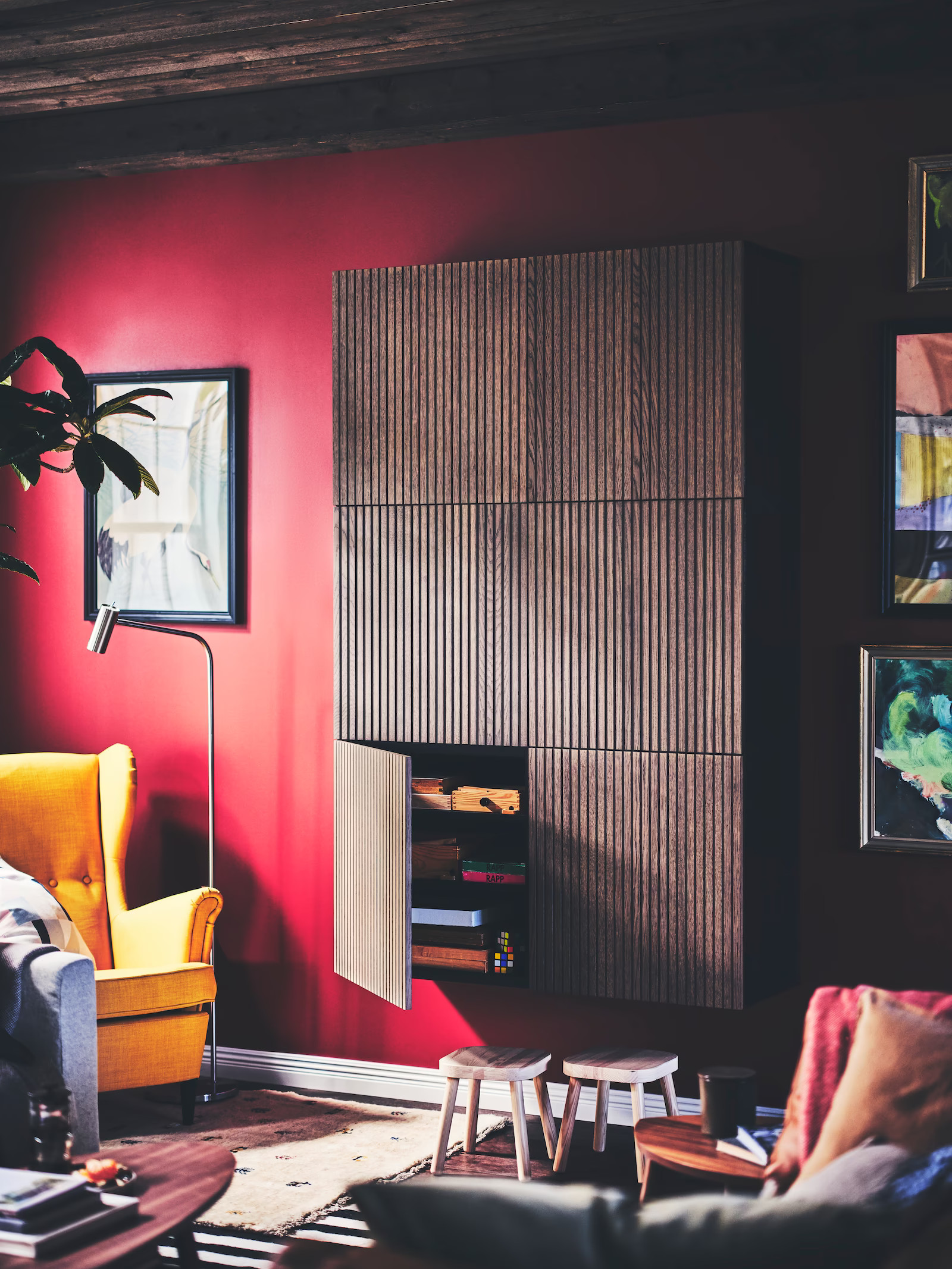 meuble mural Besta IKEA 