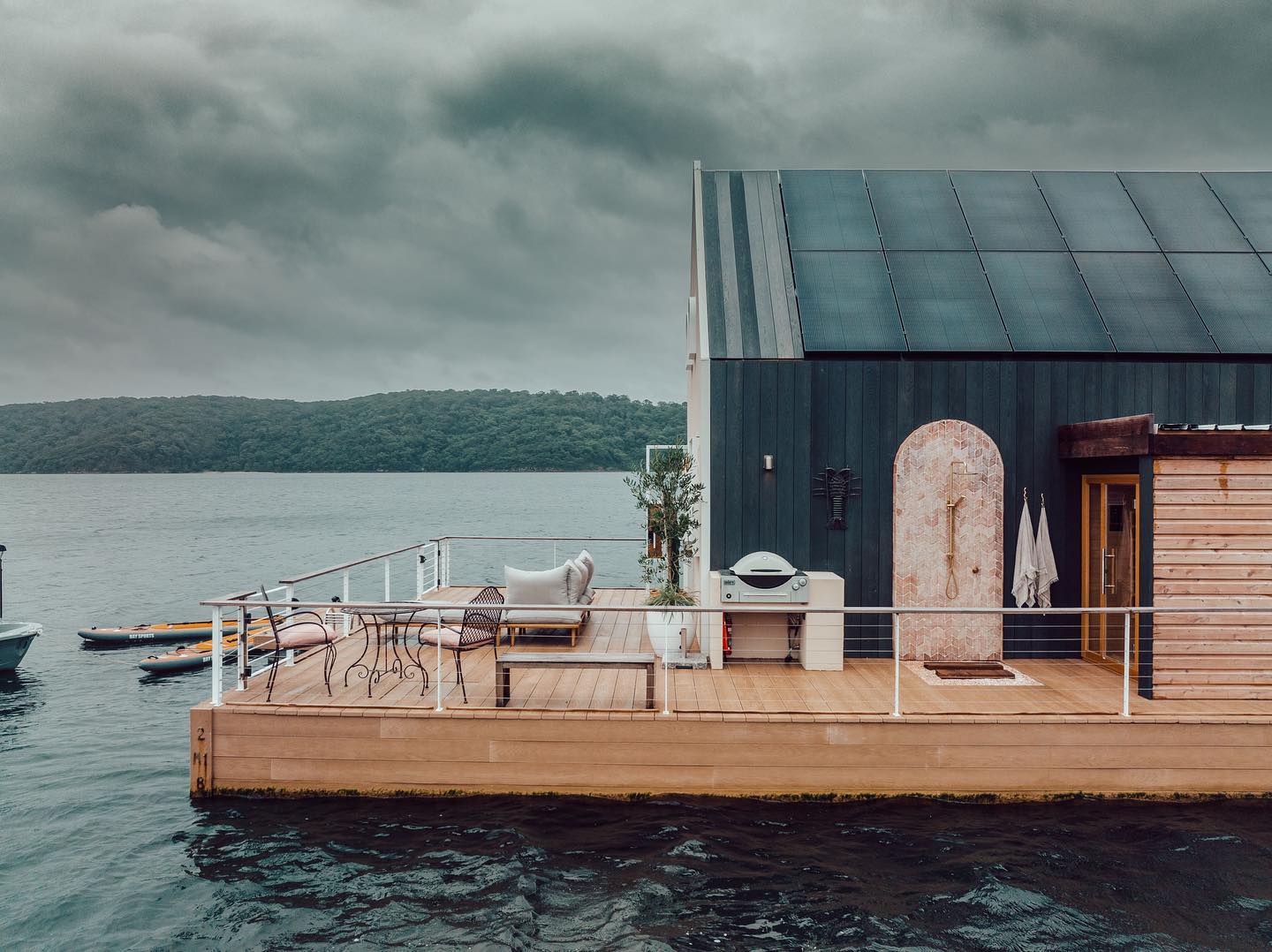 maison flottante avec terrasse Lilypad II maison flottante avec terrasse Lilypad II
