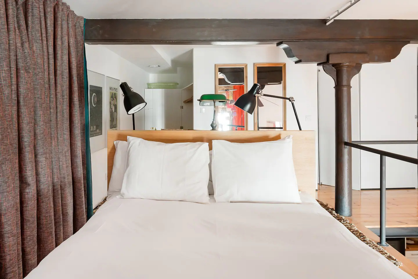 mezzanine chambre dans loft