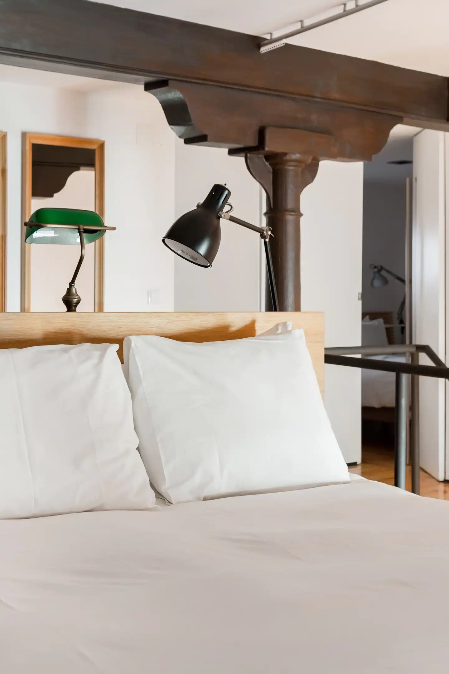 mezzanine chambre dans loft
