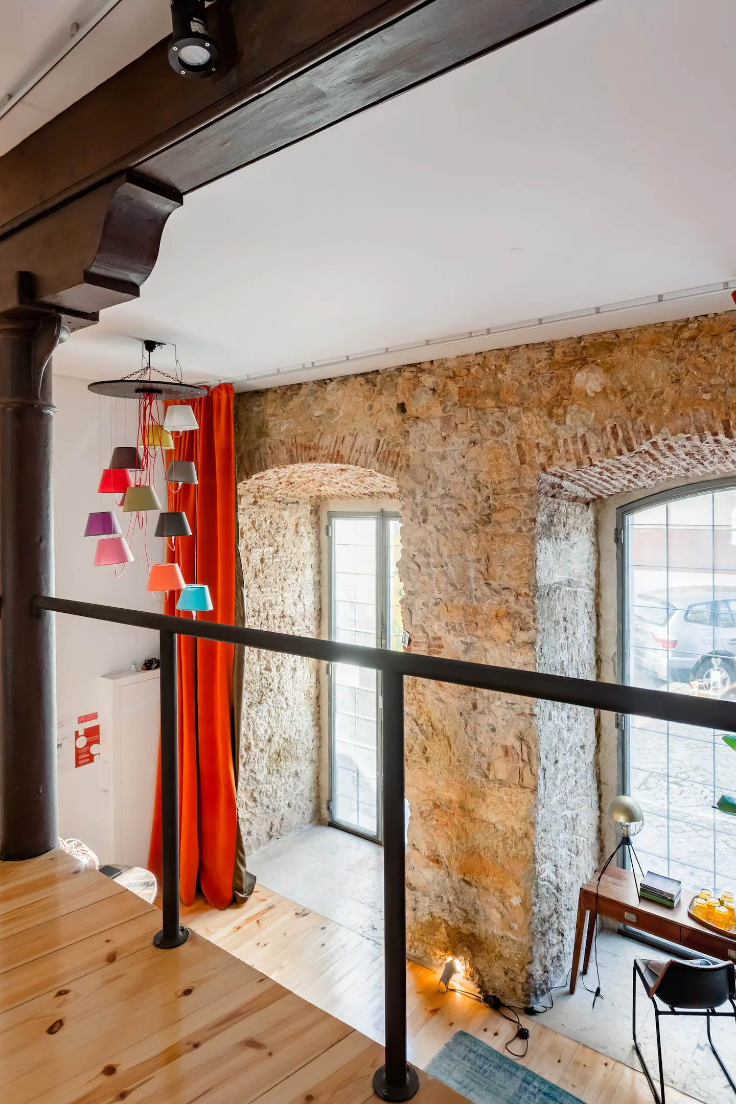 mezzanine chambre dans loft