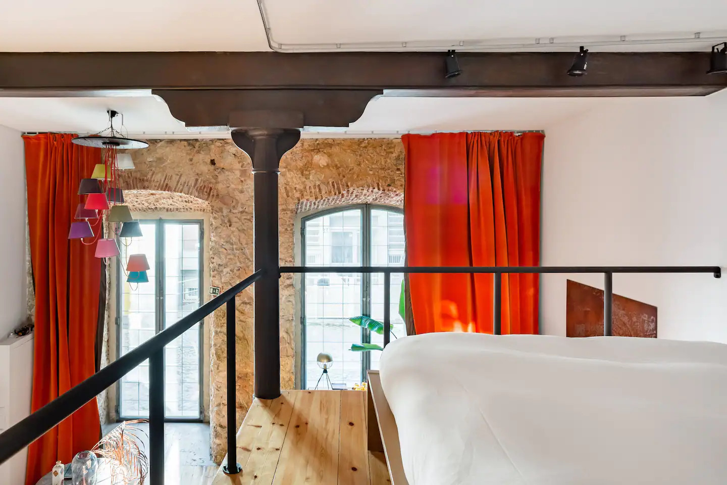 mezzanine chambre dans loft