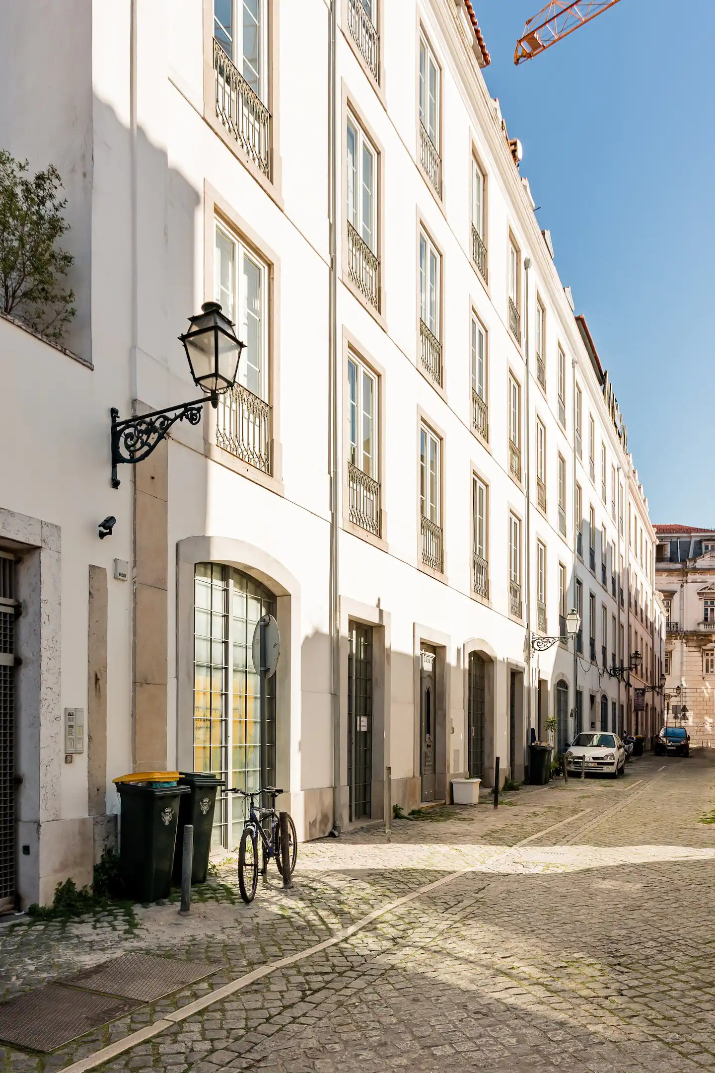 façade immeuble ancien Lisbonne