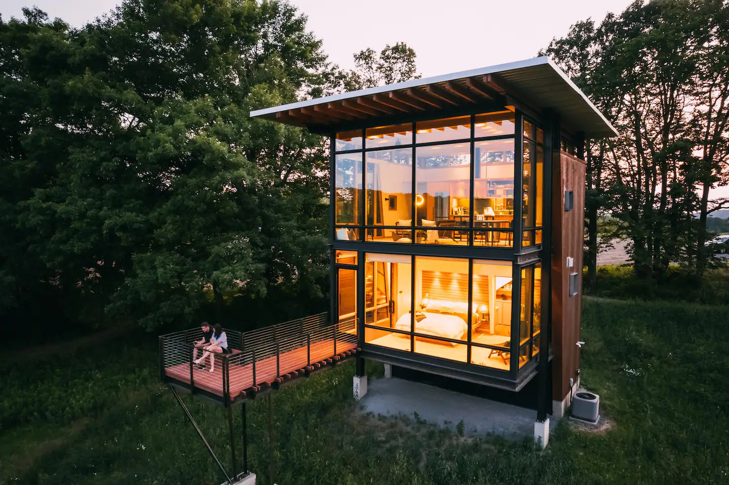 maison architecte en verre