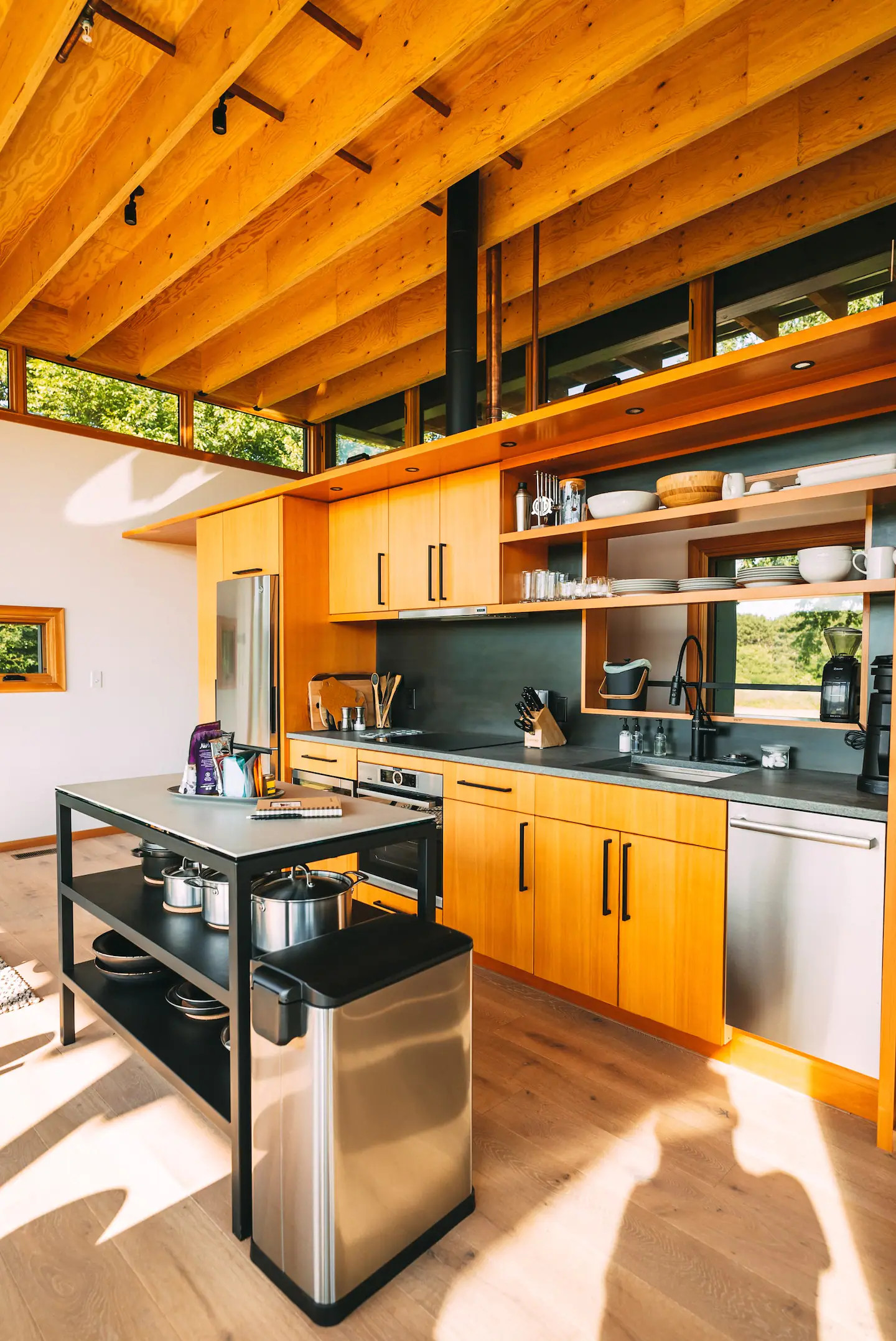 cuisine design en bois