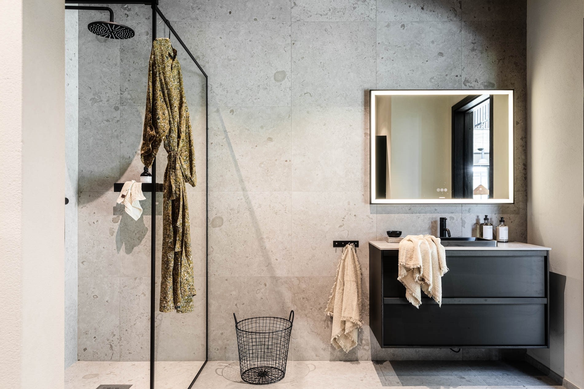 salle de bain terrazzo gris salle de bain terrazzo gris