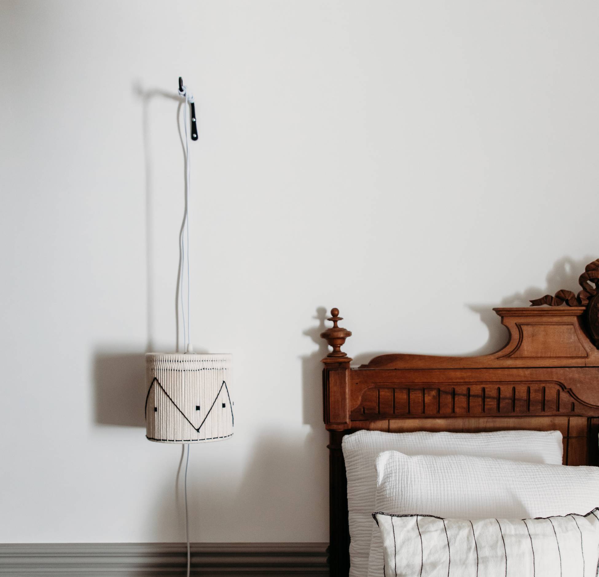 chambre décoration rustique