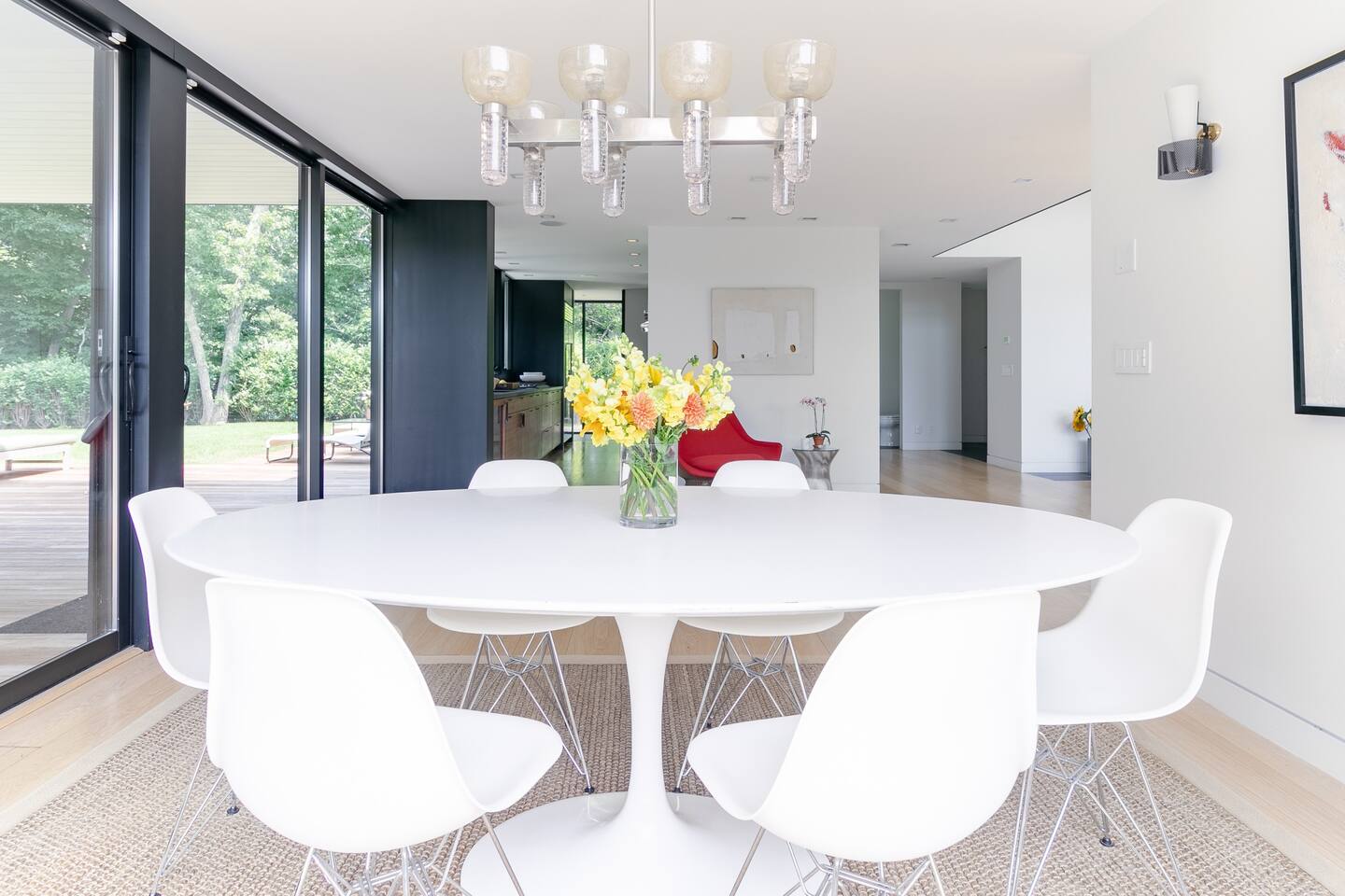 salle à manger Knoll décoration design 
