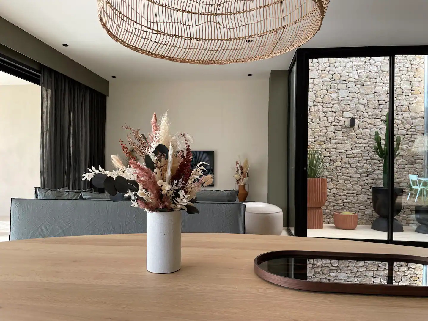 salon décoration contemporaine