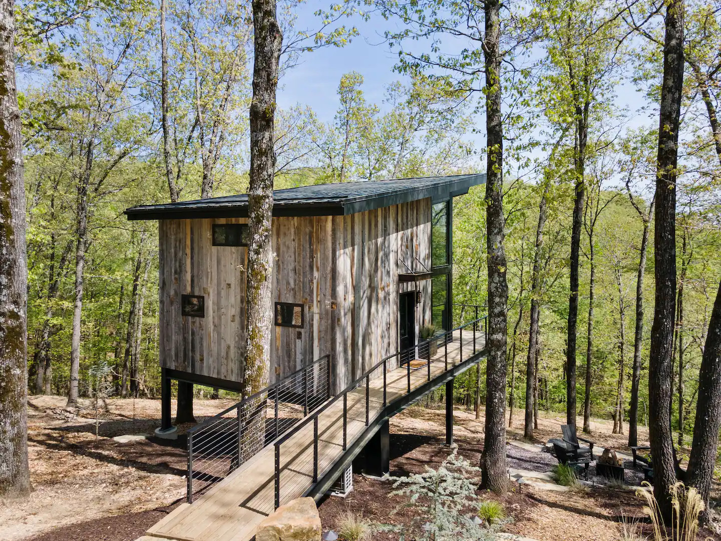 mini maison bois