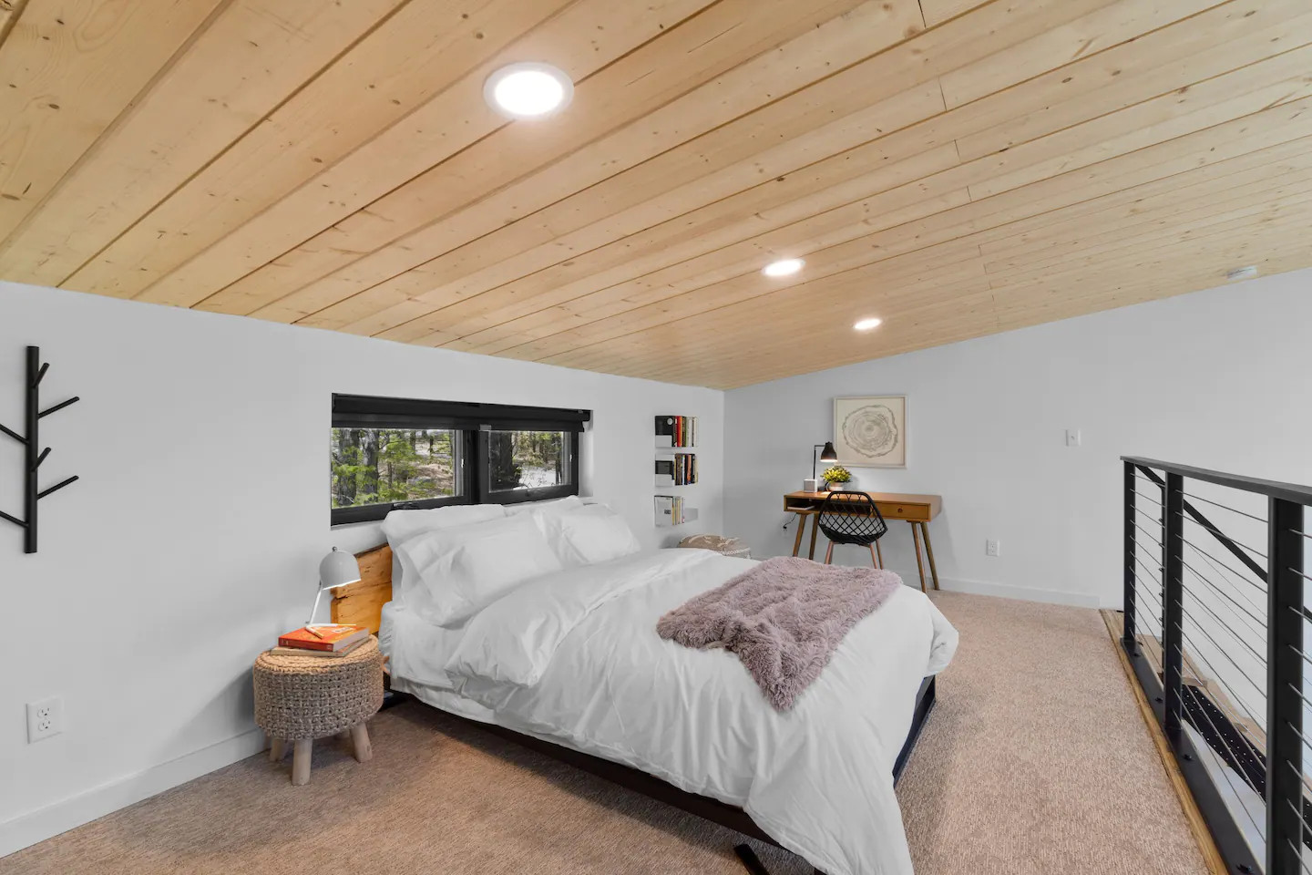 chambre sur mezzanine
