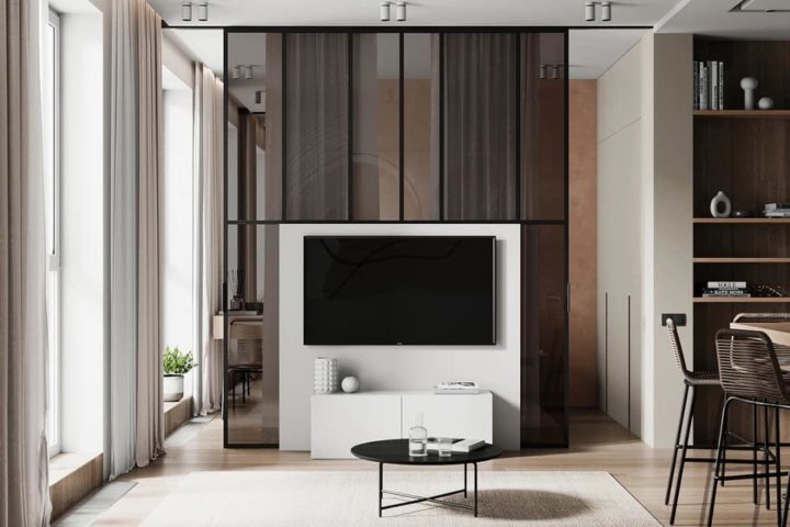 meuble télé devant verrière meuble télé devant verrière