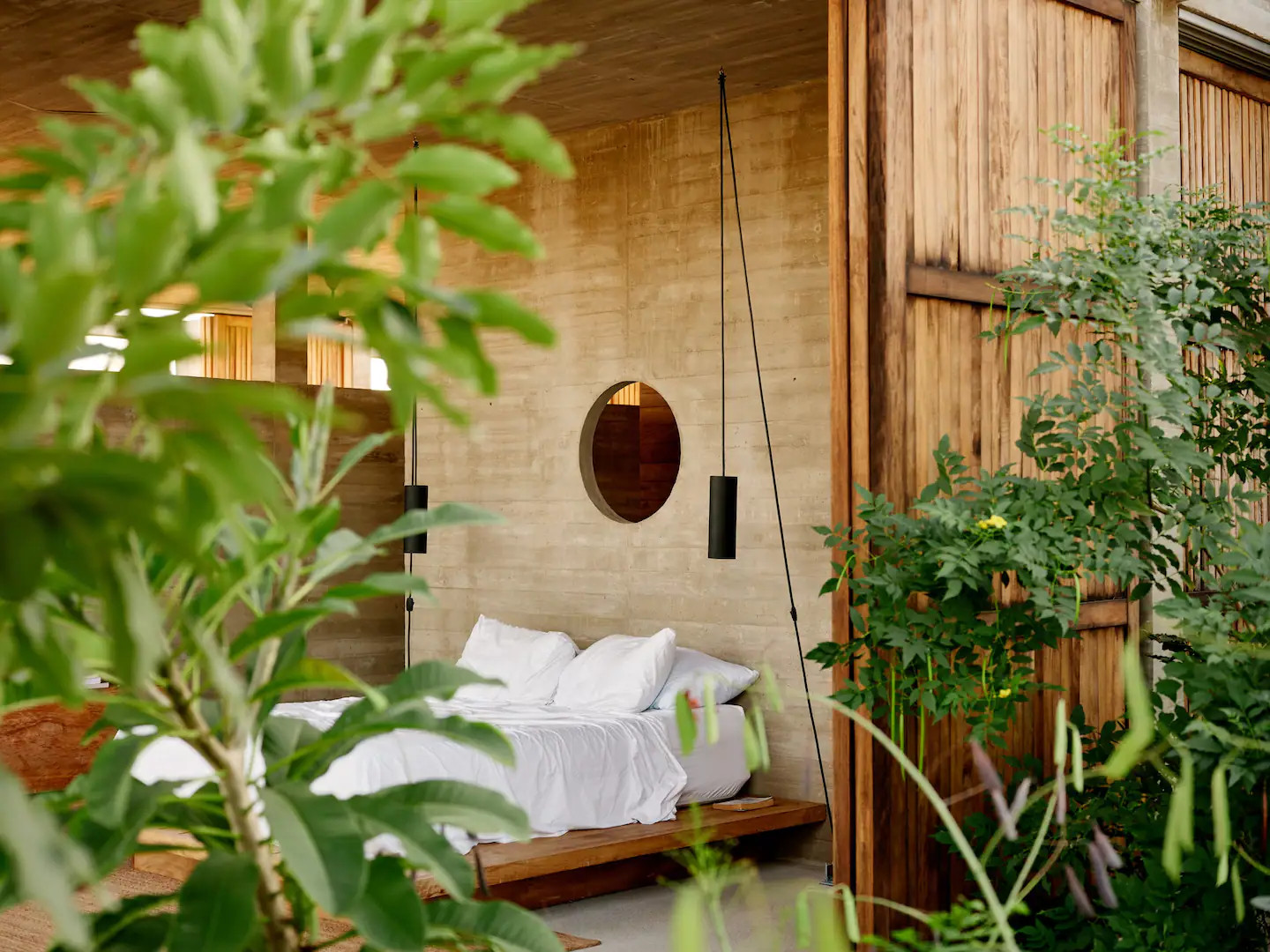 chambre avec terrasse maison contemporaine en béton chambre avec terrasse maison contemporaine en béton