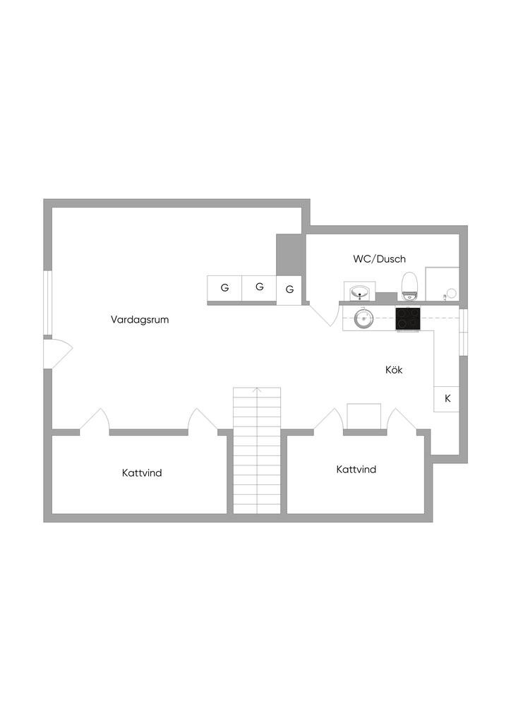 plan studio mansardé plan studio mansardé