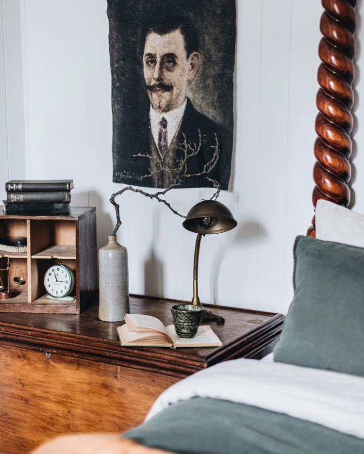 chambre rustique chic