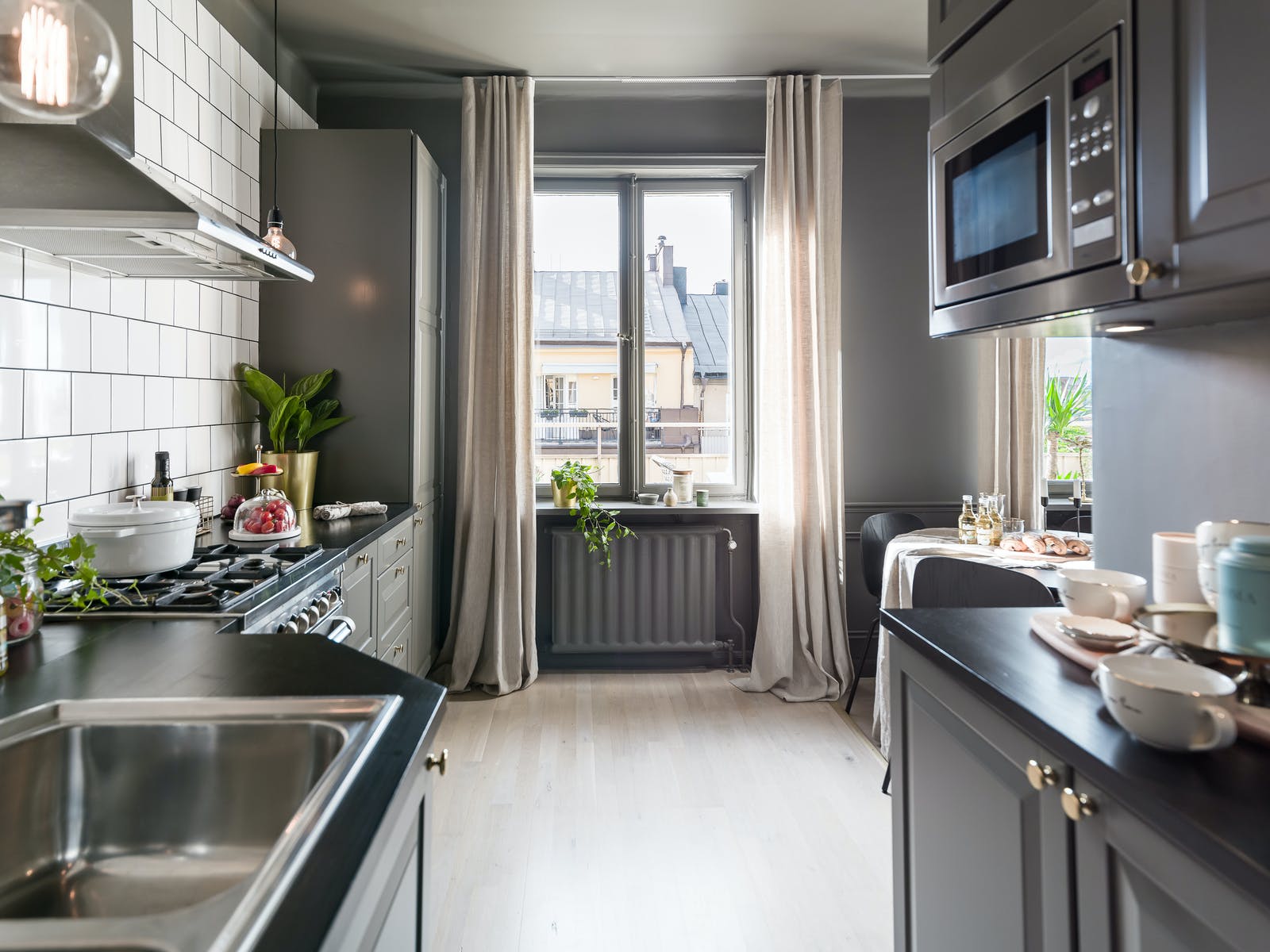 cuisine grise rustique cuisine grise rustique