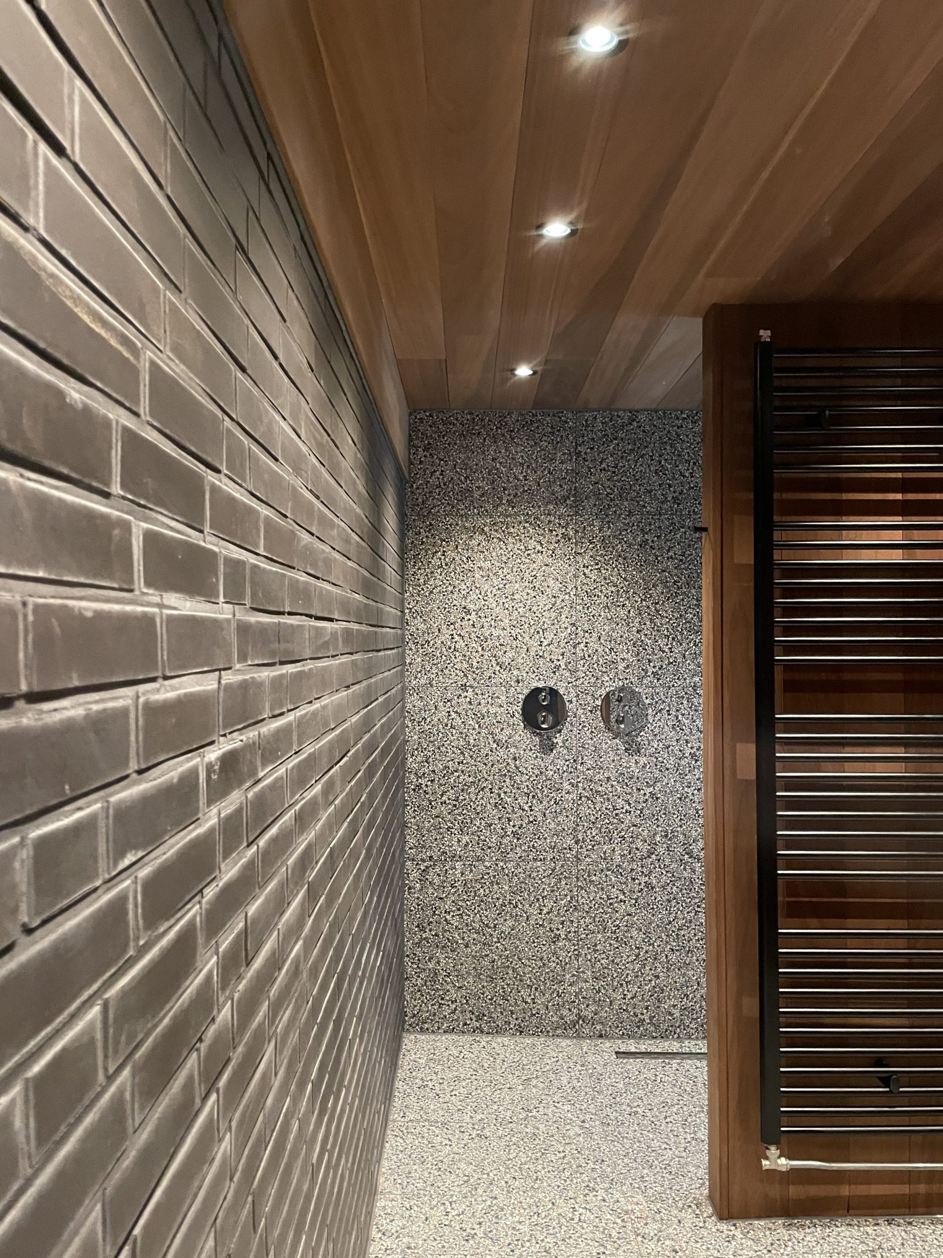 salle de bain décoration design grise et bois salle de bain décoration design grise et bois