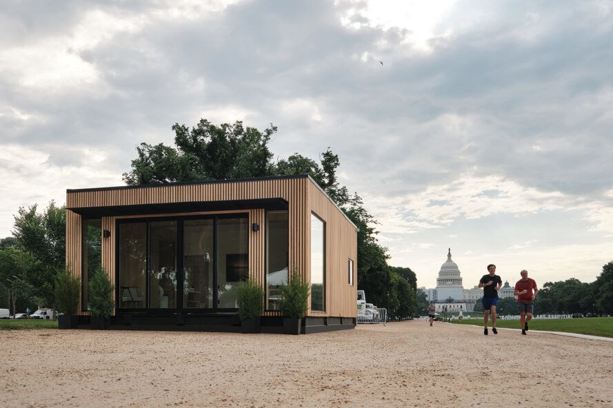 mini maison préfabriquée 45m2 par TOMU