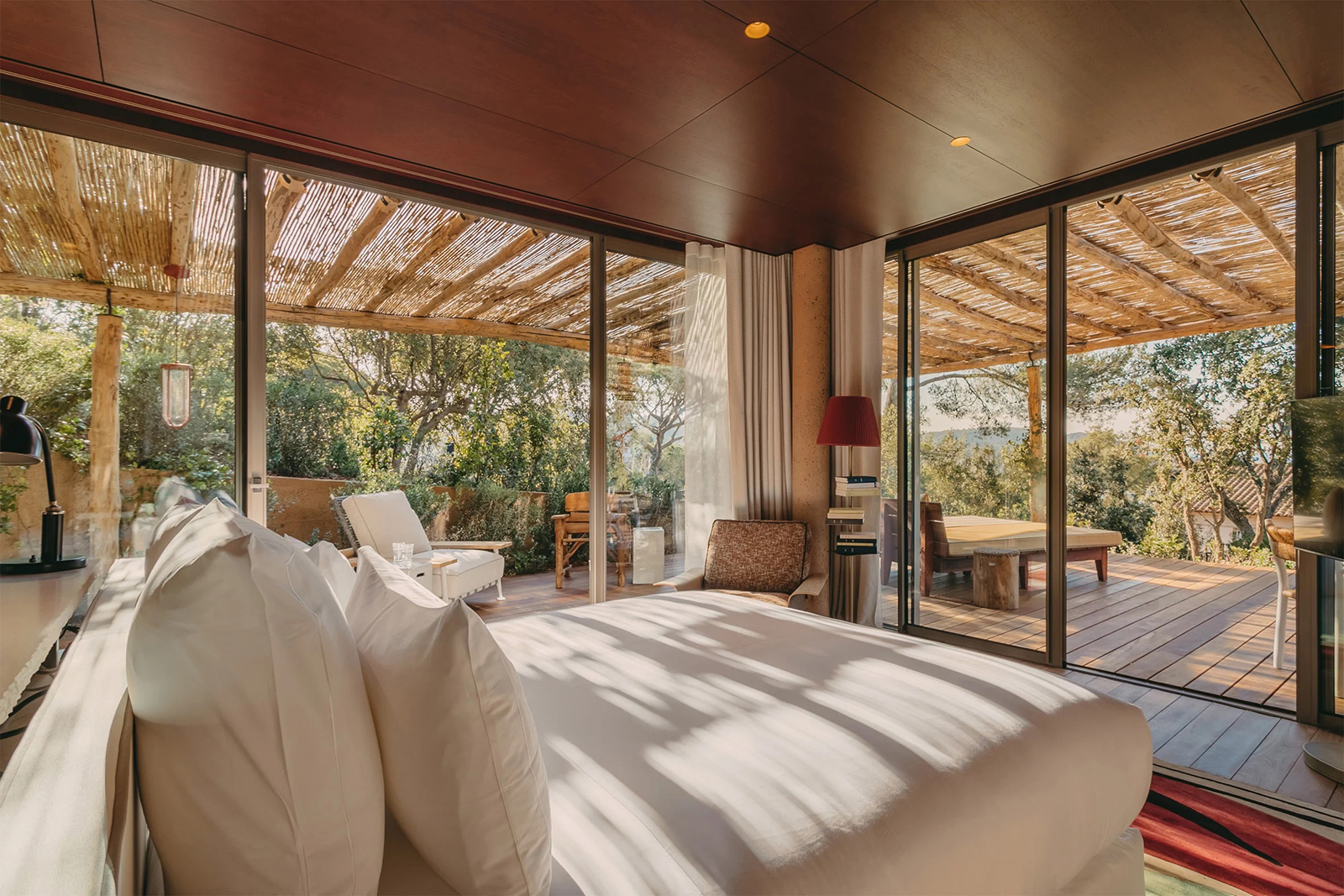 chambre Villa W avec piscine décoration contemporaine