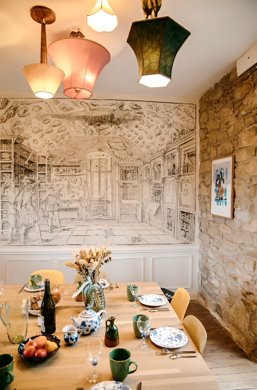 salle à manger maison en pierres salle à manger maison en pierres