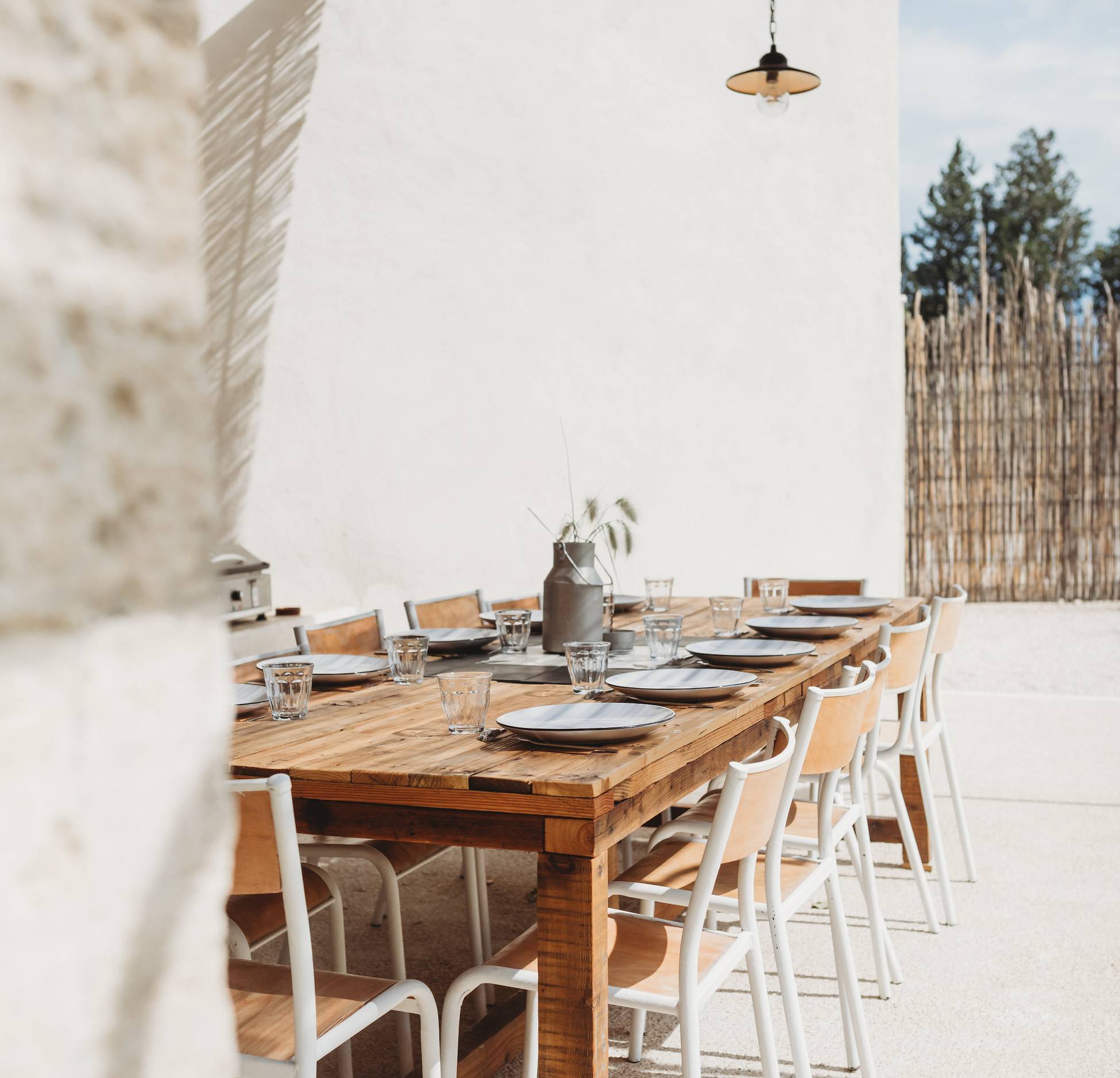 salle à manger d'extérieur