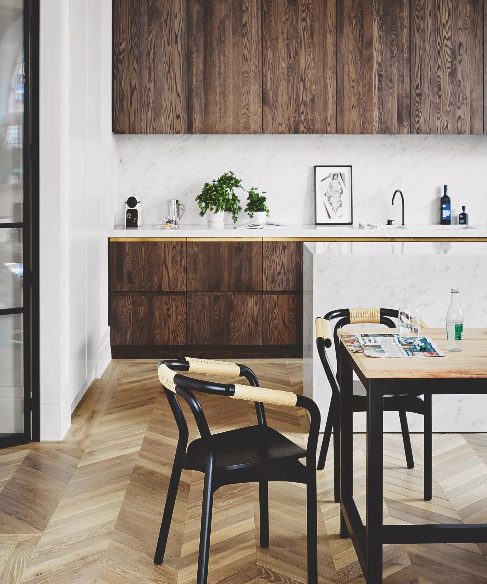 cuisine en bois décoration design