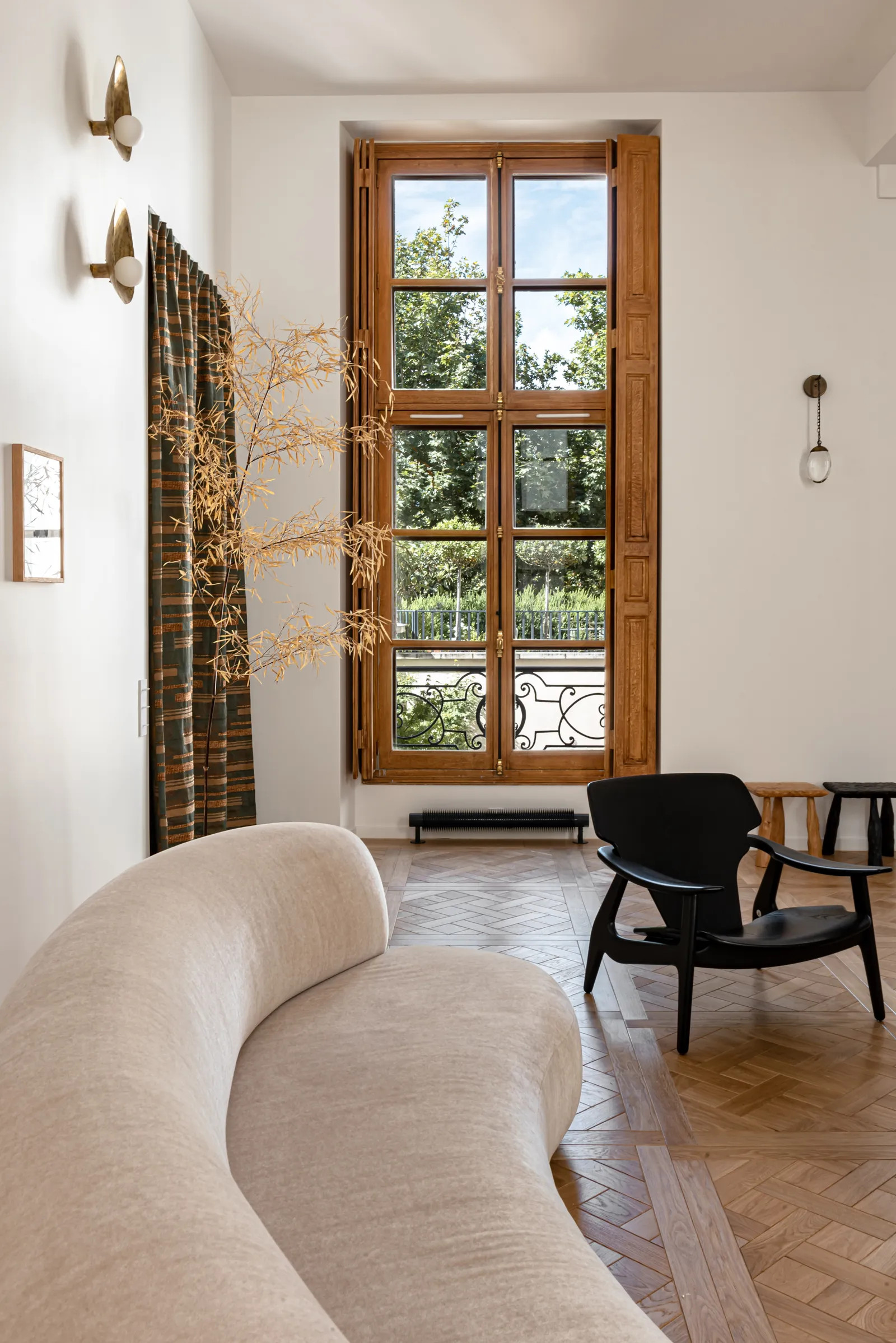 salon appartement à louer Paris