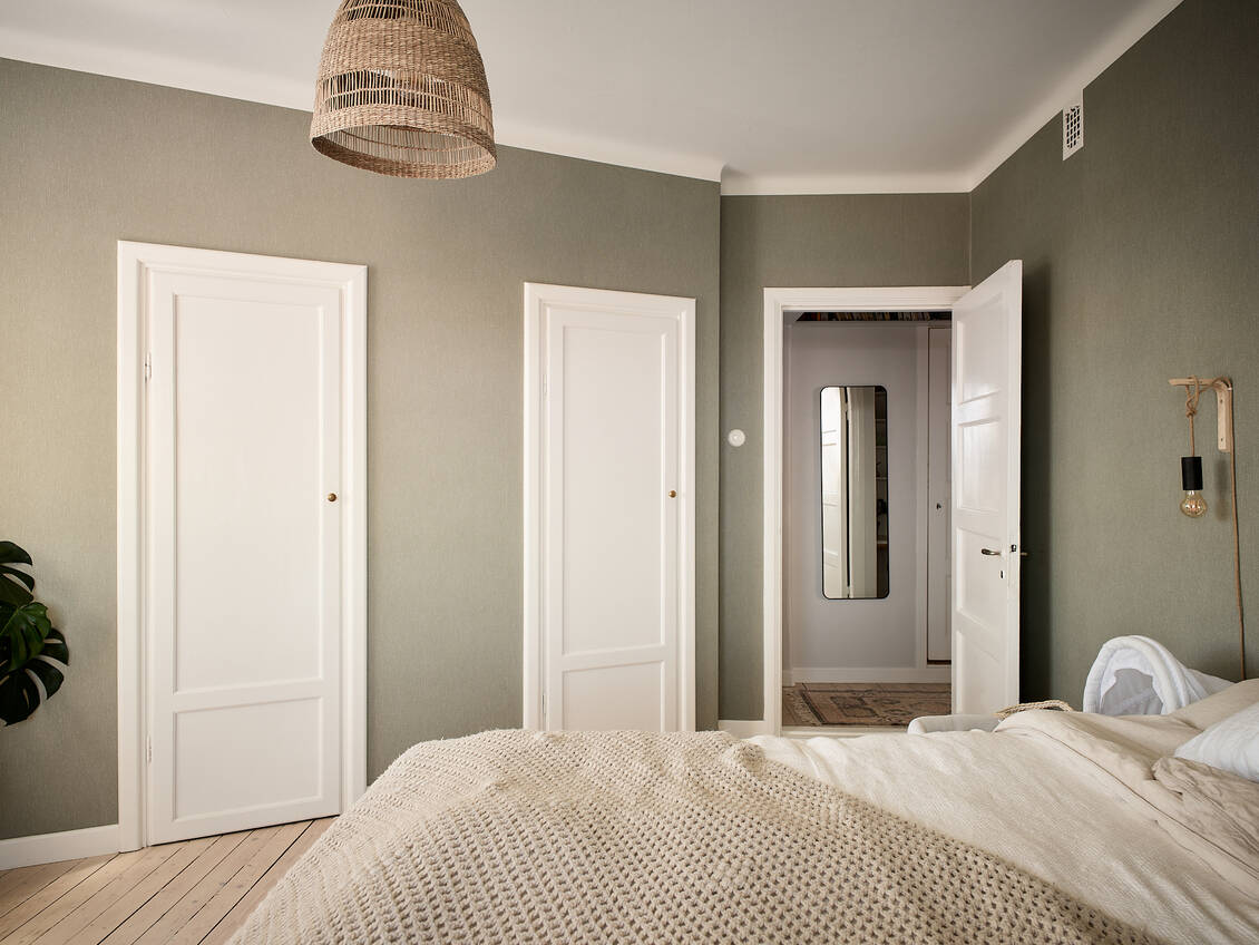 chambre vert sauge