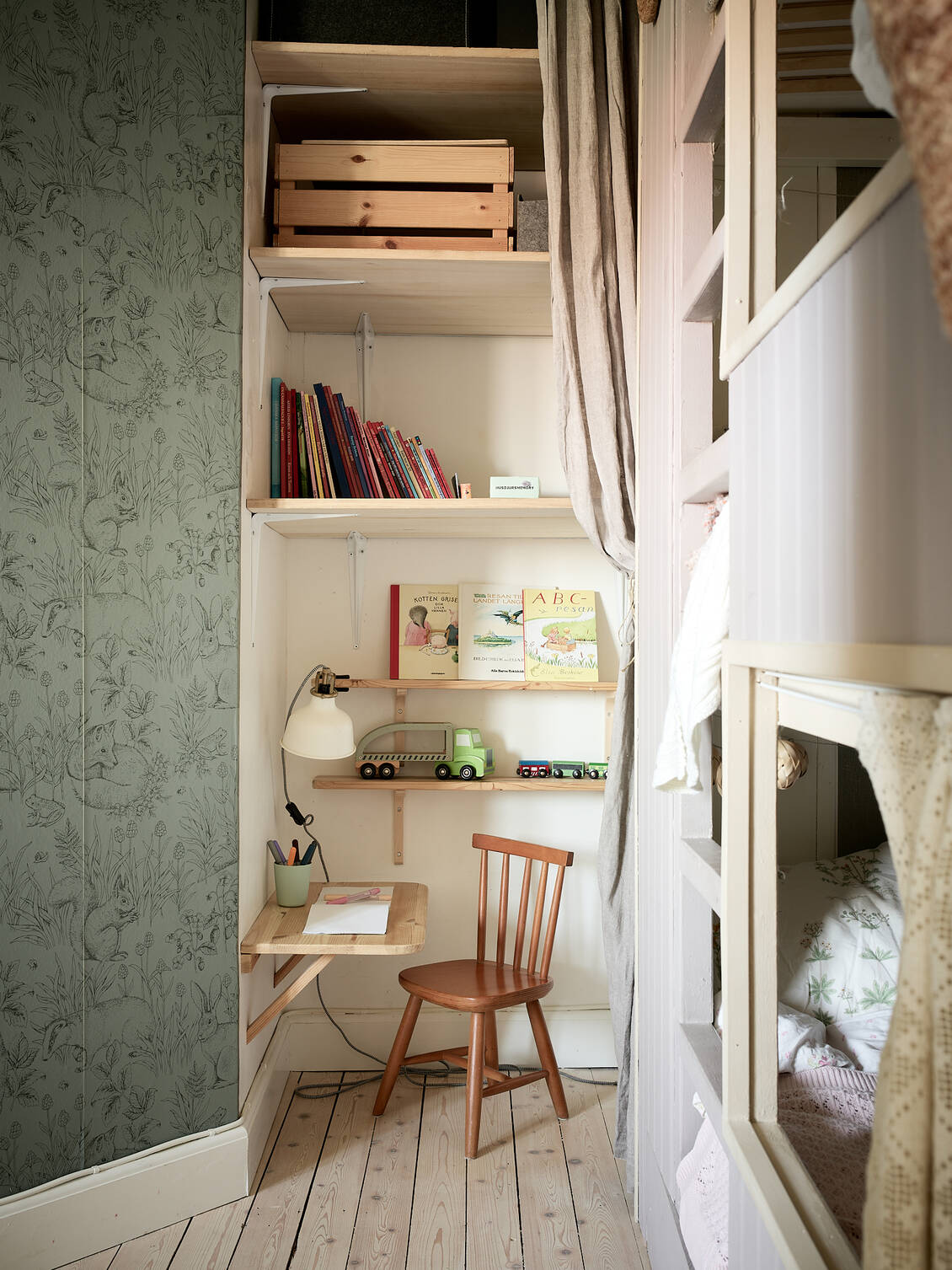 chambre enfant décoration naturelle
