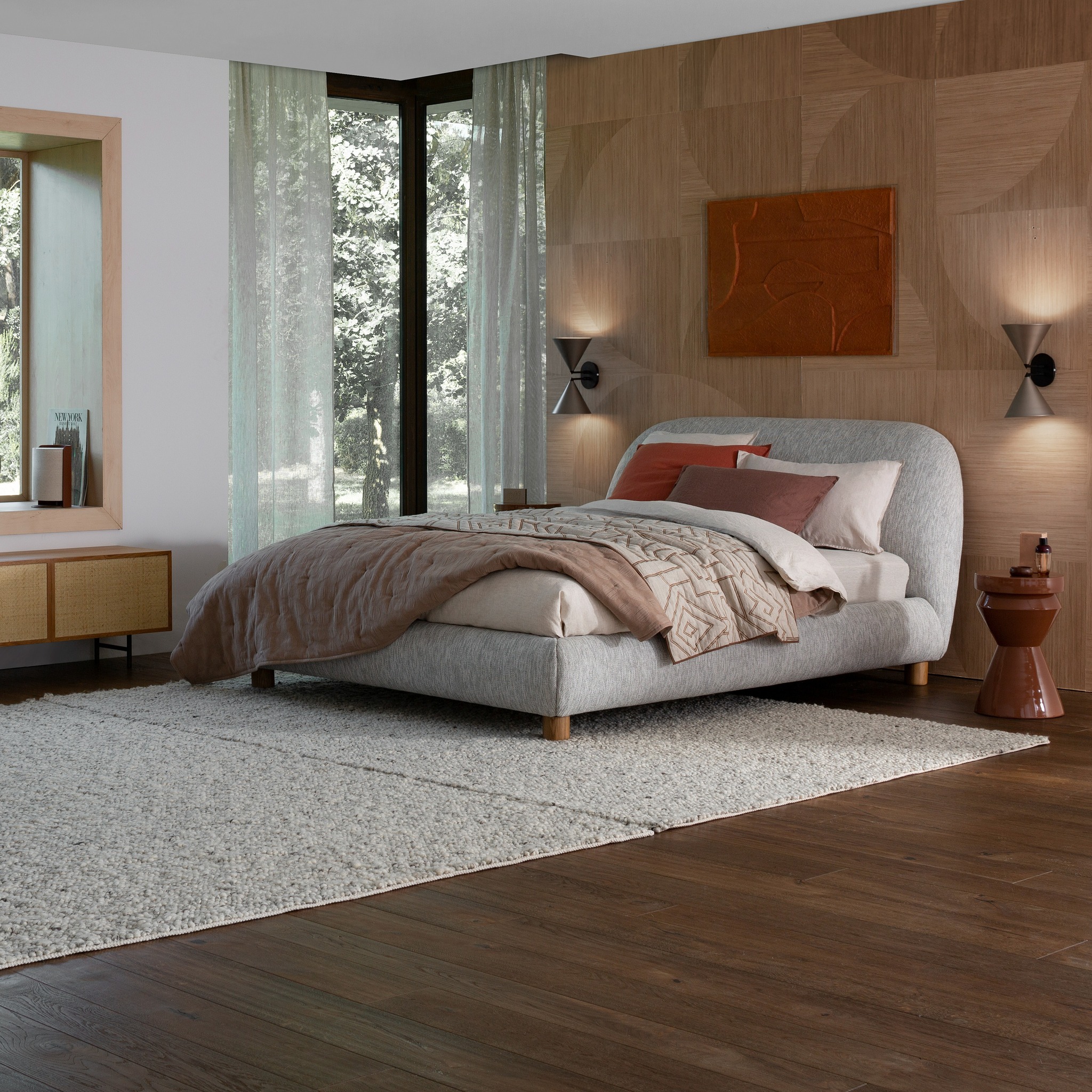 chambre décoration contemporaine nouveau catalogue AM PM