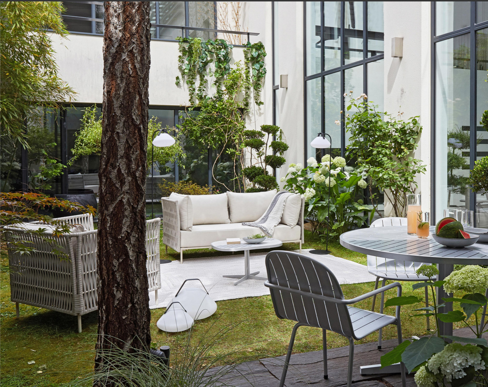 jardin de ville décoration contemporaine nouveau catalogue AM PM