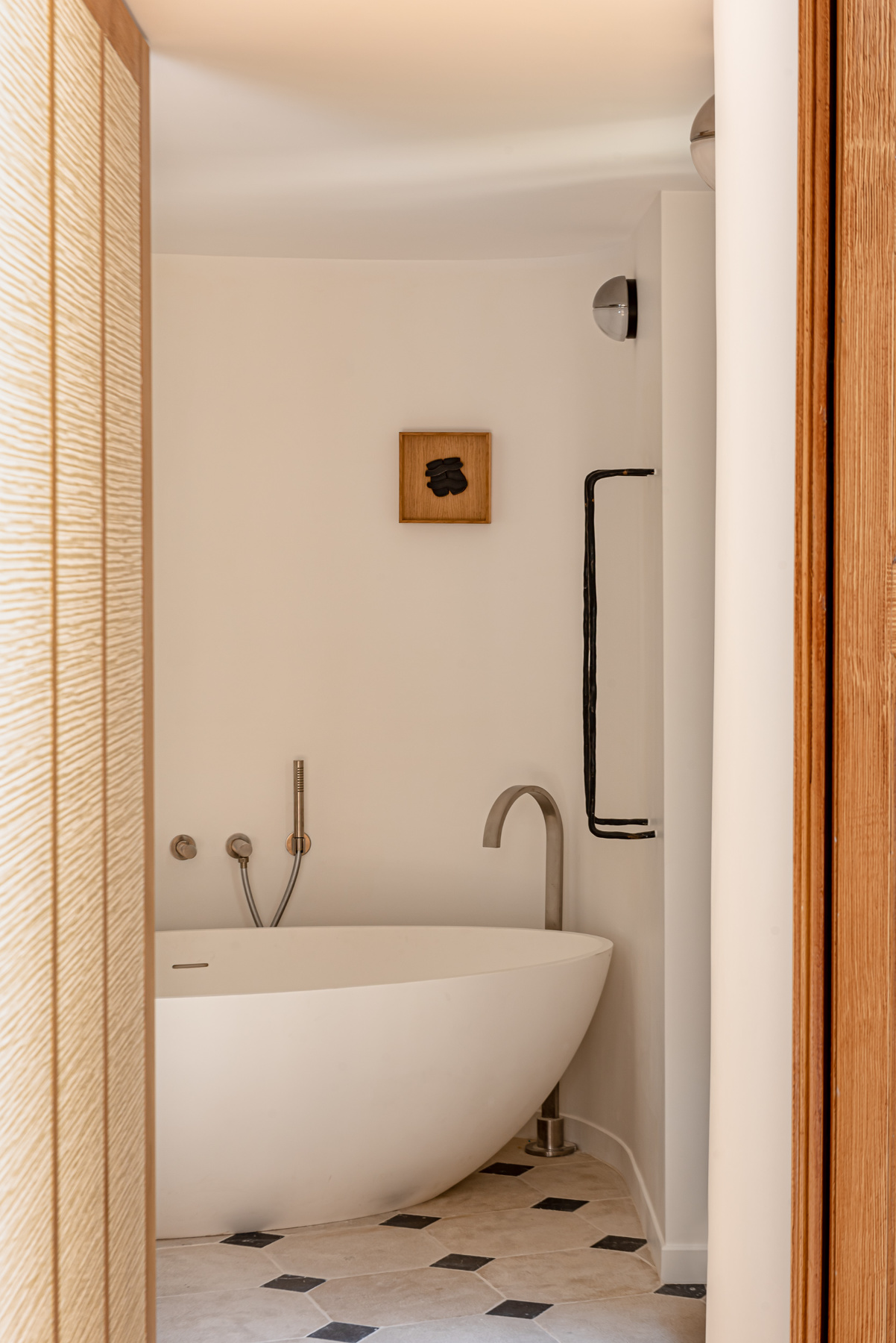 salle de bain design appartement à louer Paris