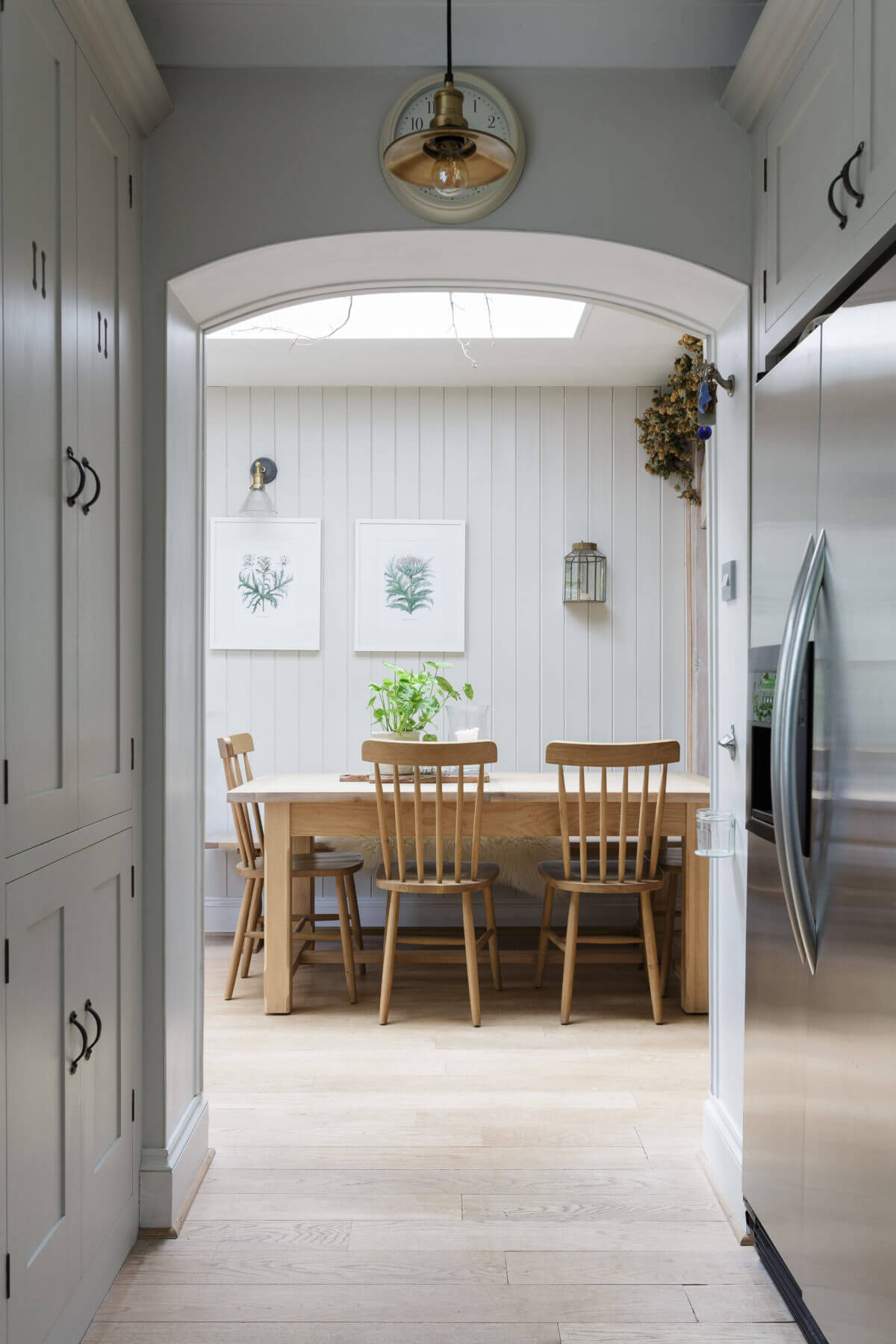 salle à manger décoration rustique chic